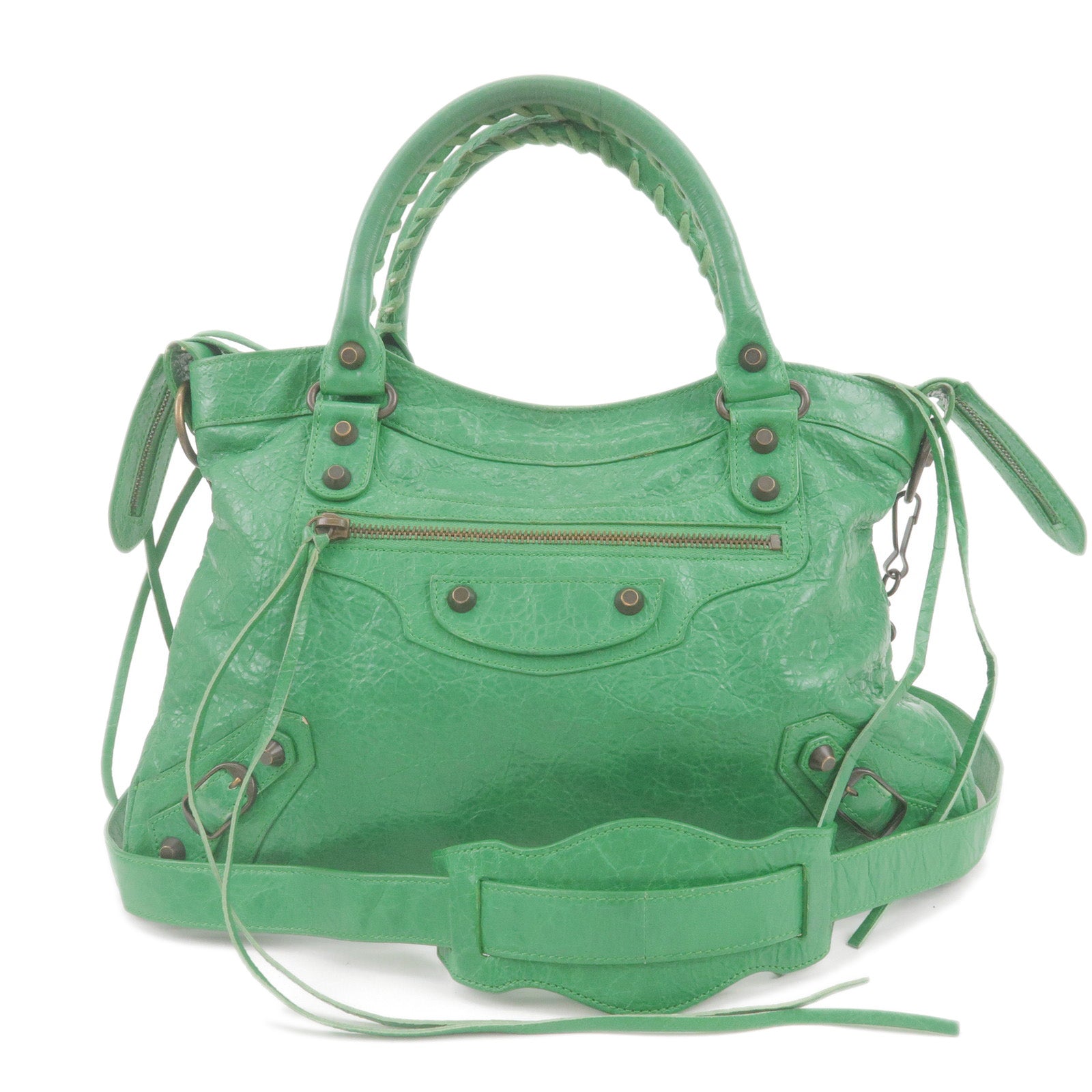Lacquer Leather Women's Bag 2023 V-shaped Retro Bright Leather