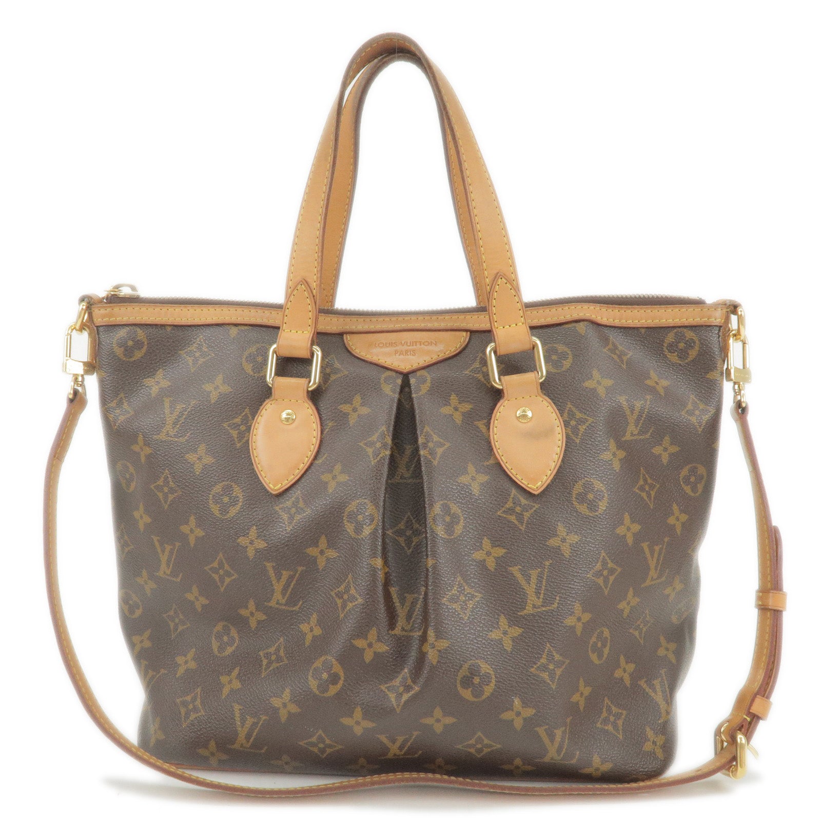 Louis Vuitton Monogram Palermo PM M40145 Ladies 2WAY bag Brown