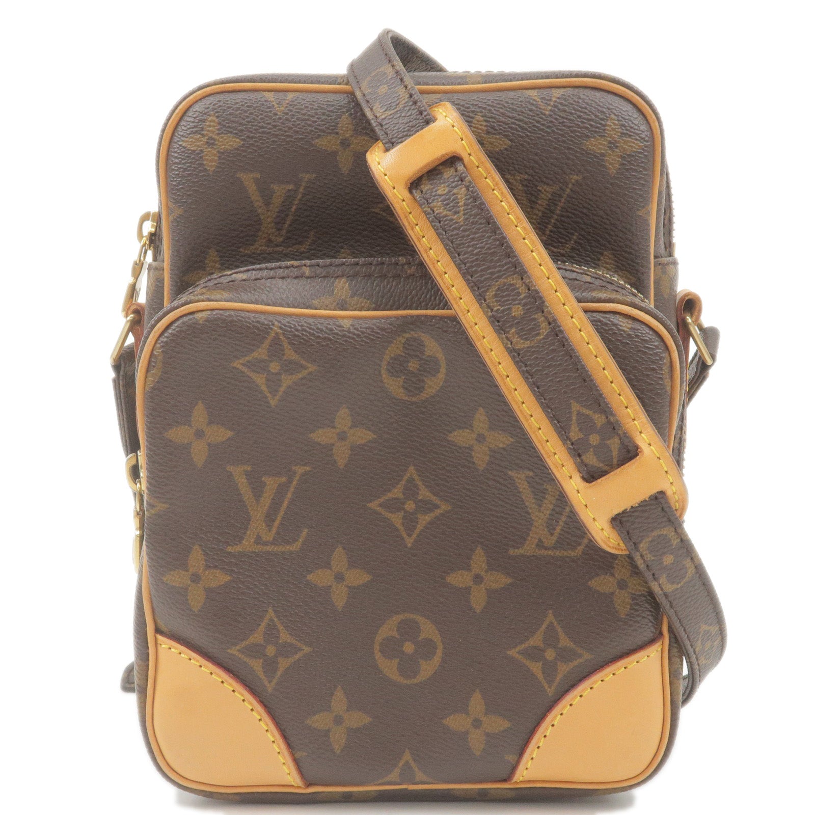 LOUIS VUITTON  Used Shoulder Bag Monogram Brown M45236