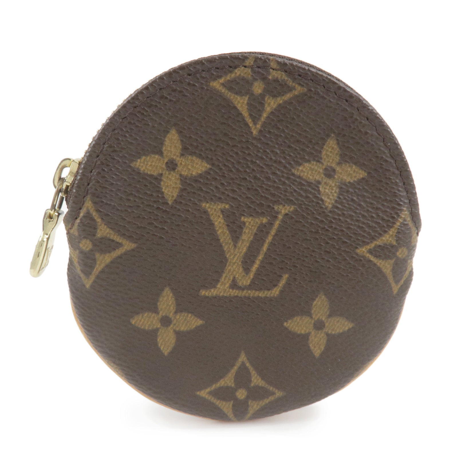 Louis Vuitton Round Coin Purse Monogram Canvas