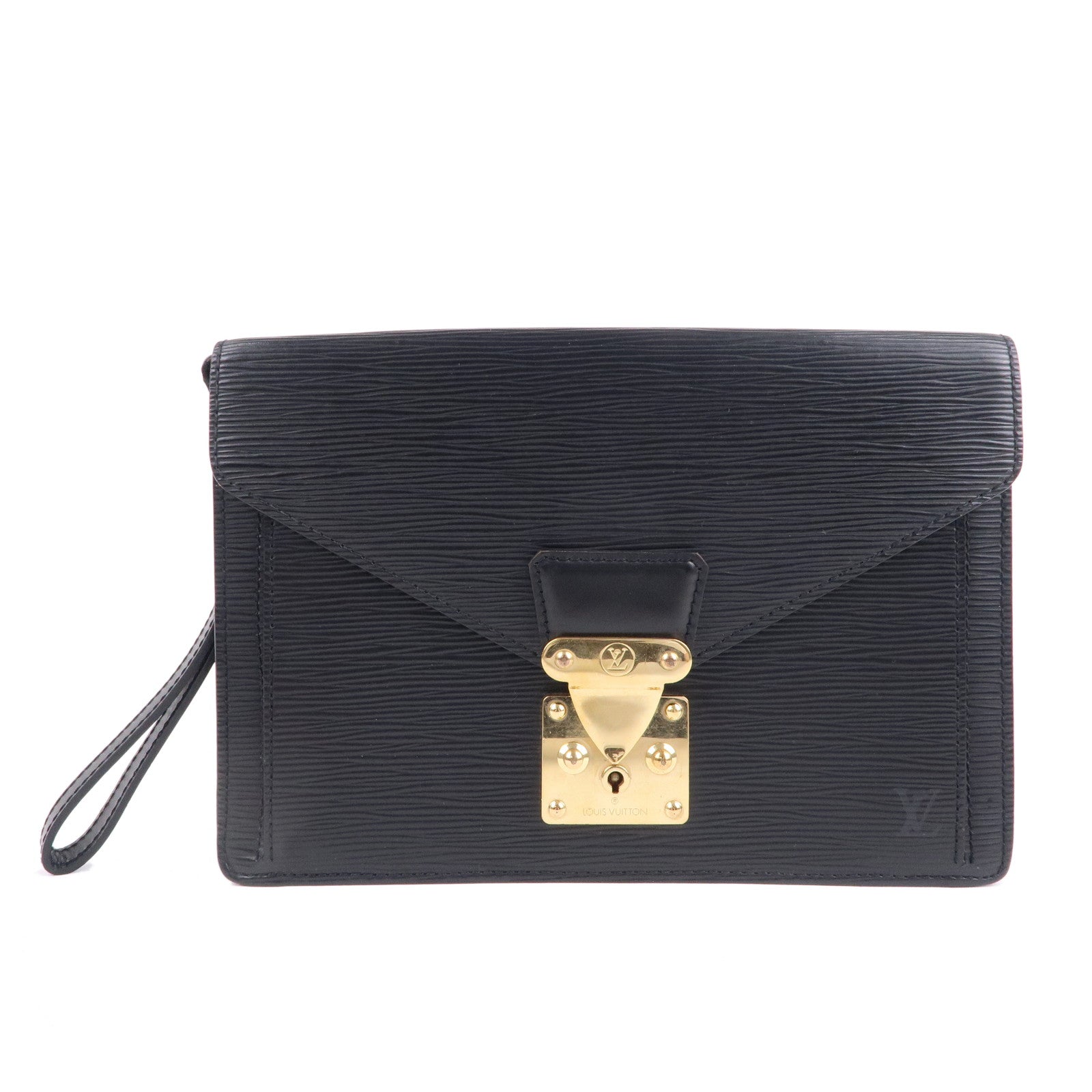 Louis-Vuitton-Epi-Serie-Dragonne-Clutch-Bag-Noir-Black-M52612 –  dct-ep_vintage luxury Store