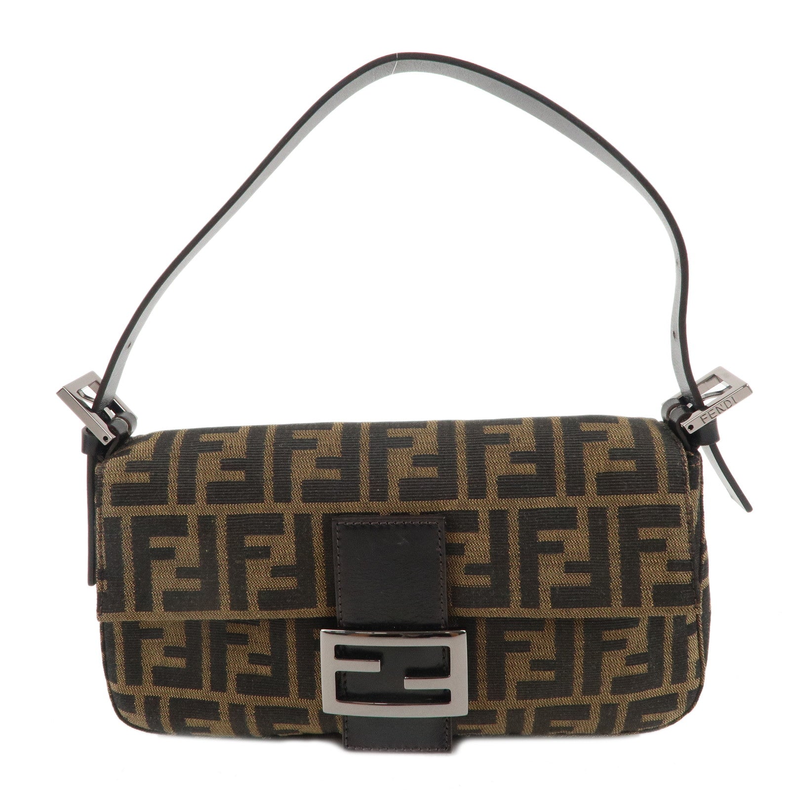 Baguette Mamma Brown Leather FENDI Bag Fendi Kids side