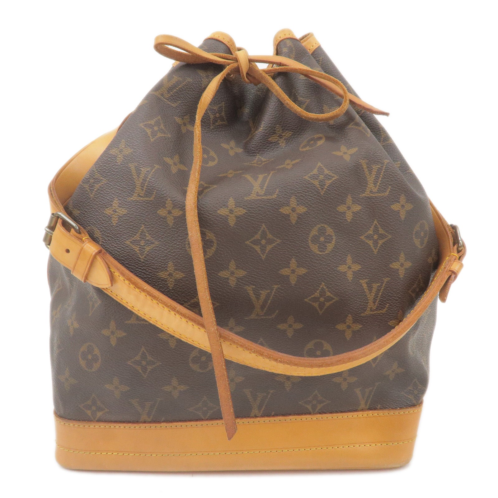 LOUIS VUITTON Shoulder Bag M42224 Noe Monogram canvas Brown Women