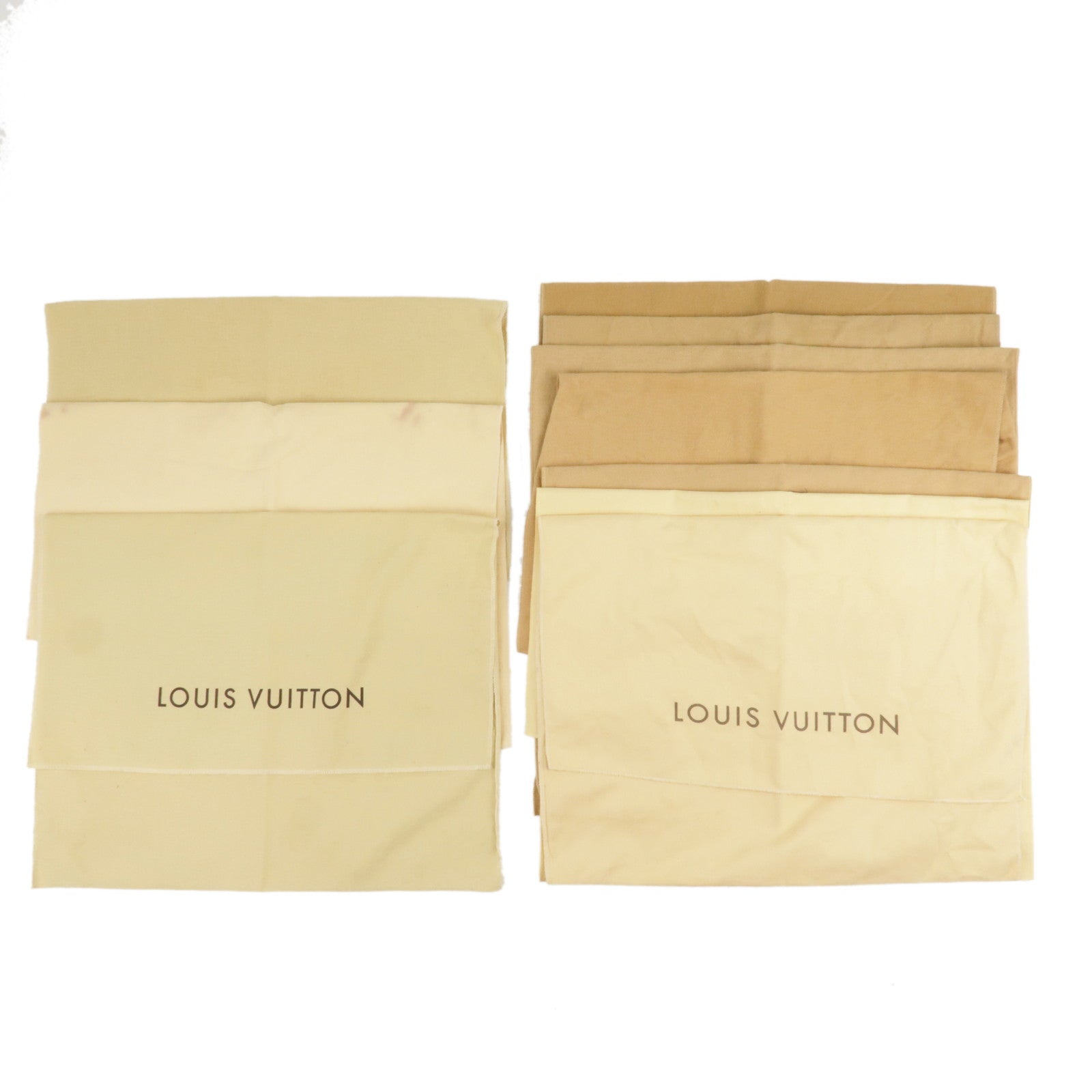 Louis-Vuitton-Set-of-10-Dust-Bag-Flap-Beige – dct-ep_vintage