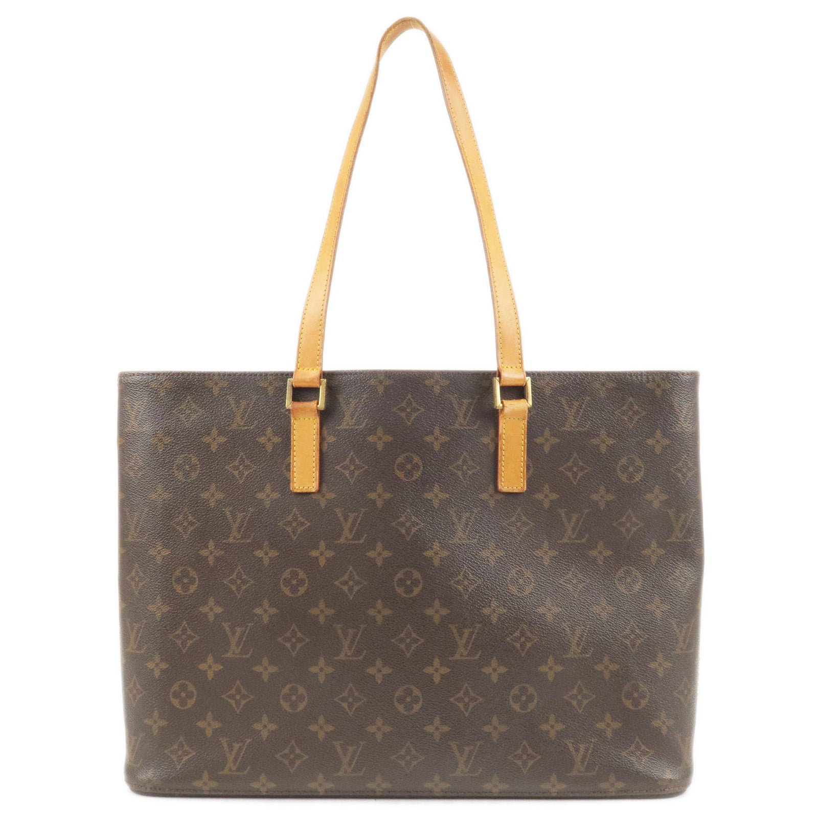 Louis Vuitton Luco Handbag Monogram Canvas Auction