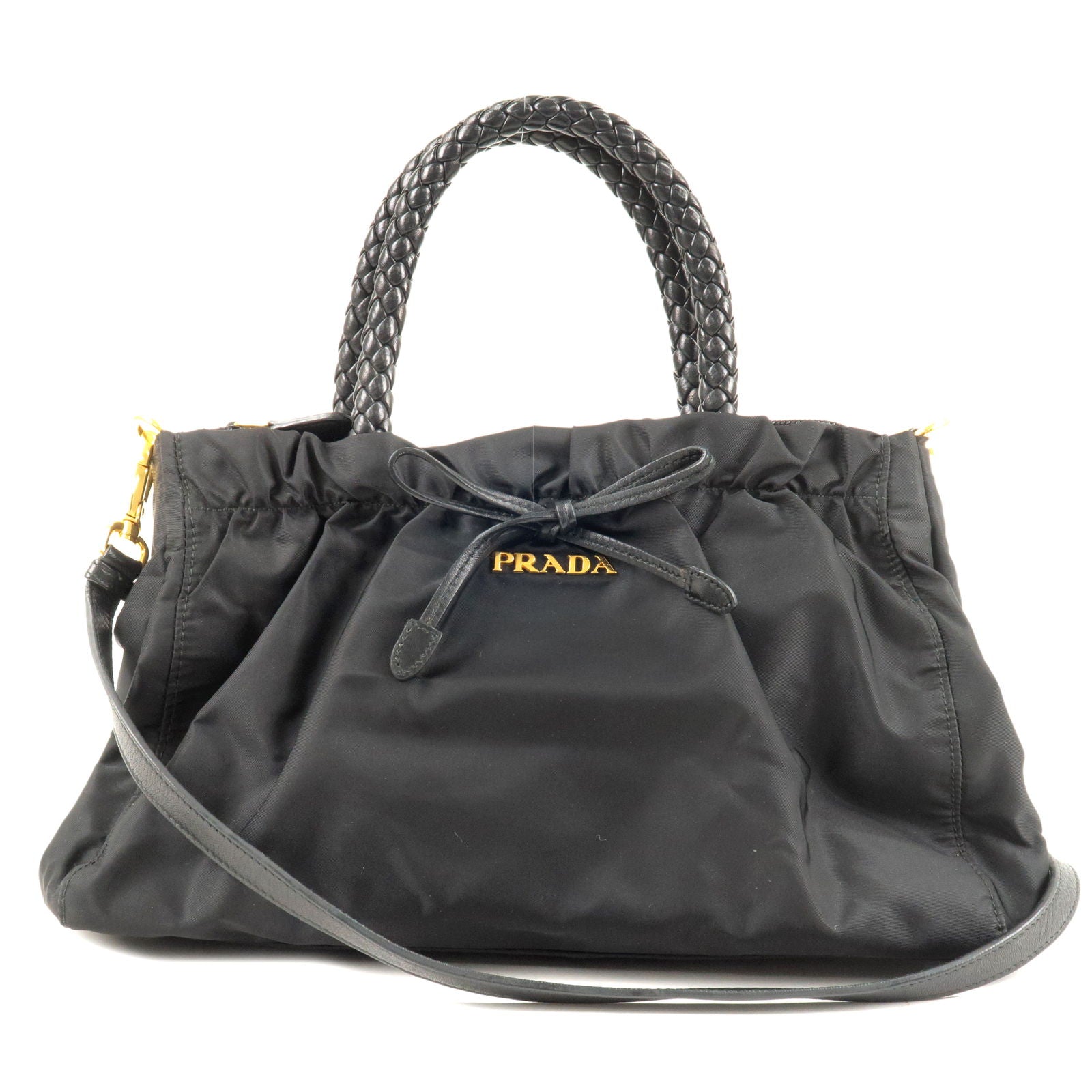 Prada Tessuto Nero Shoulder Bag