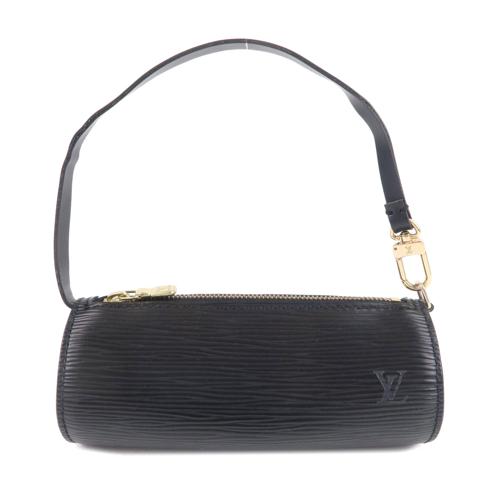 Louis Vuitton Black Vintage EPI Soufflot w/ Pouch