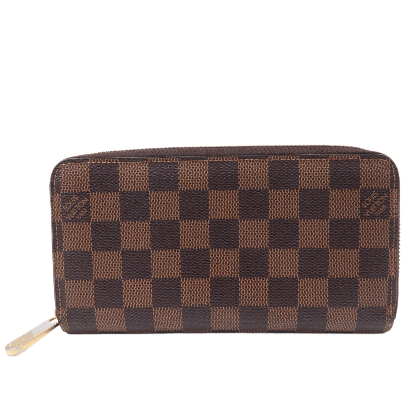 Louis Vuitton Damier Zippy Wallet Round Zipper Long N60015