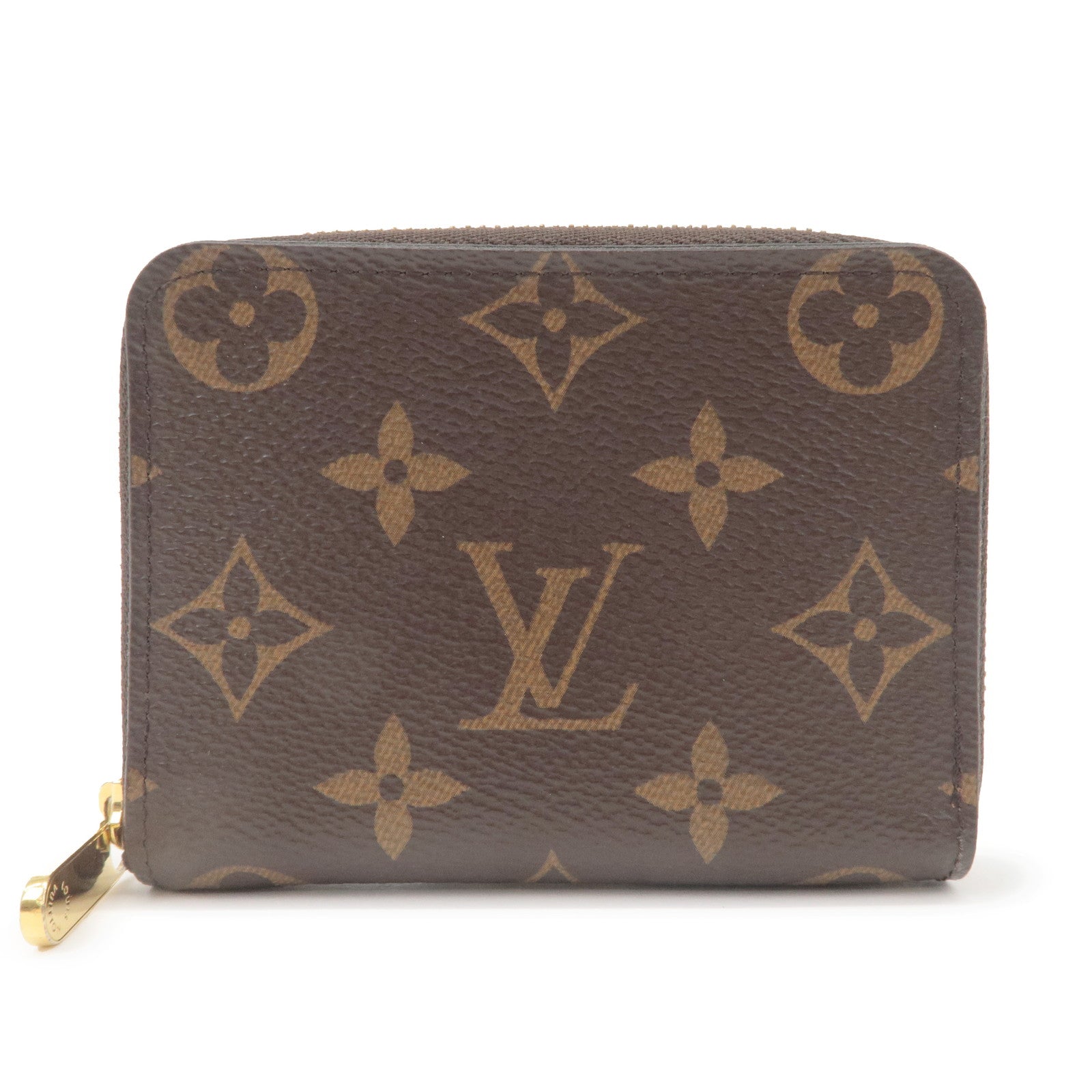 Louis Vuitton M60067 Zippy Coin Purse Monogram Brown Used from Japan
