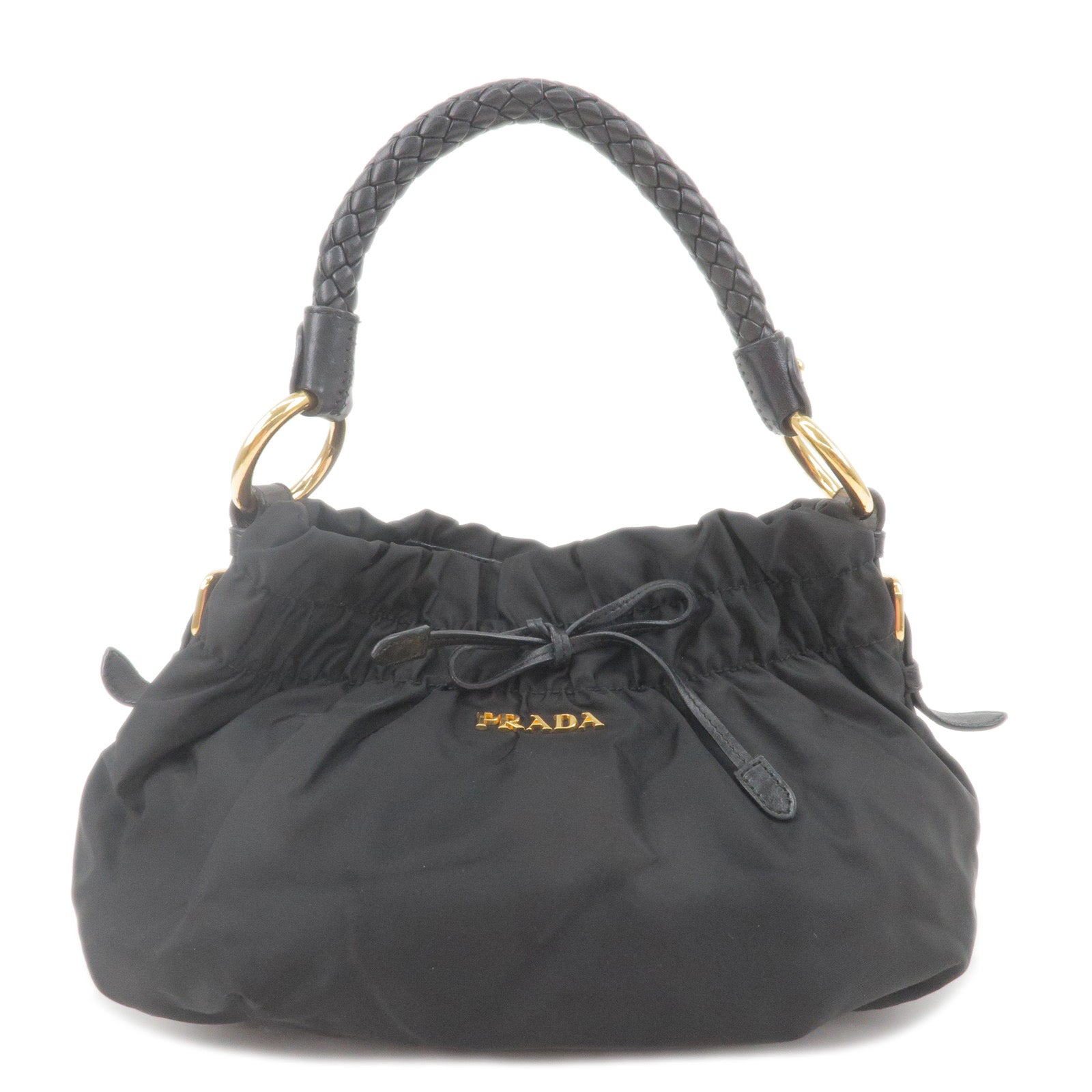 Prada Women's Tessuto Bow Tote Bag