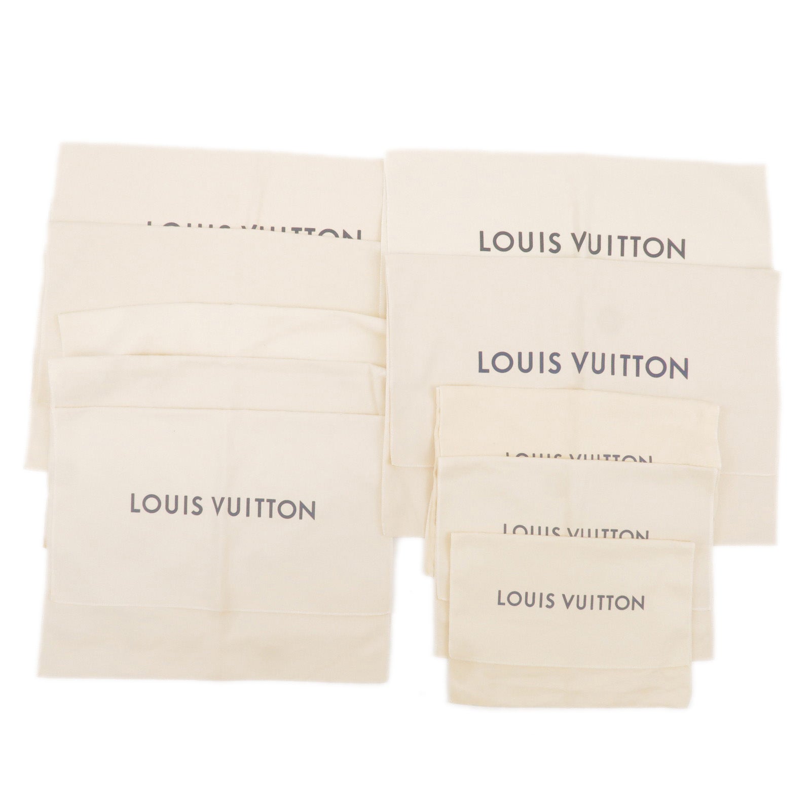 Louis-Vuitton-Dust-Bag-Set-of-10-Beige