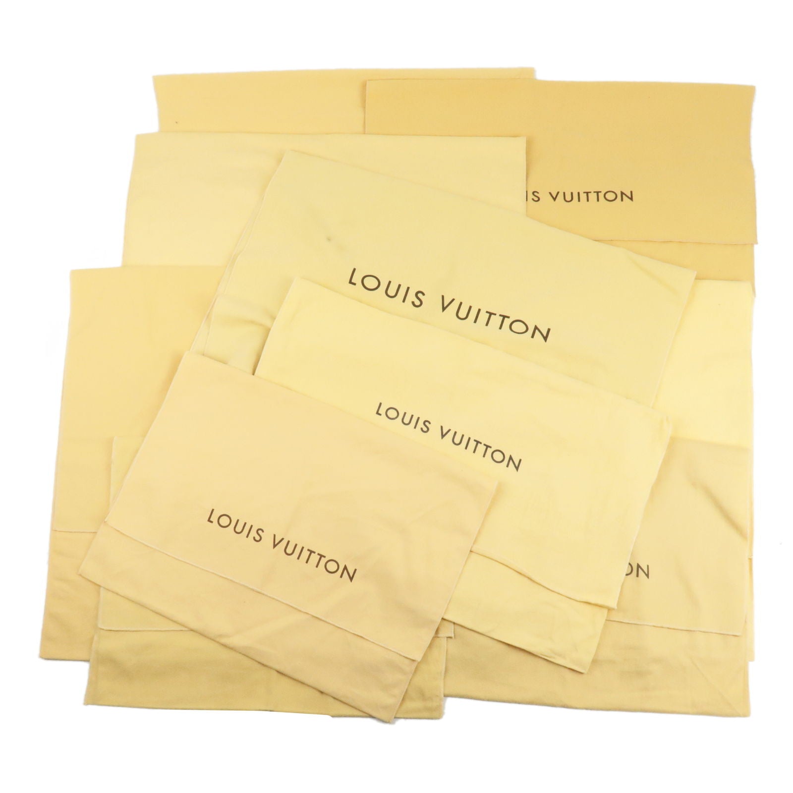 Louis-Vuitton-Set-of-10-Dust-Bag-Beige