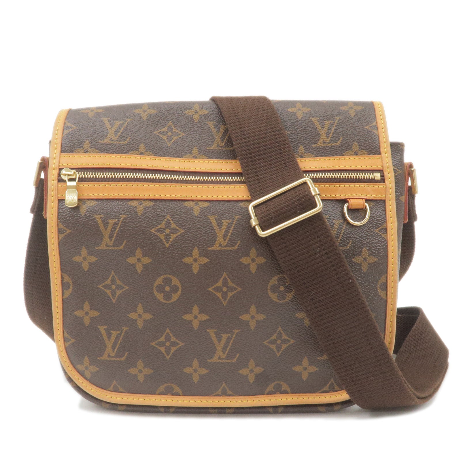 Brown Louis Vuitton Monogram Bosphore PM Crossbody Bag