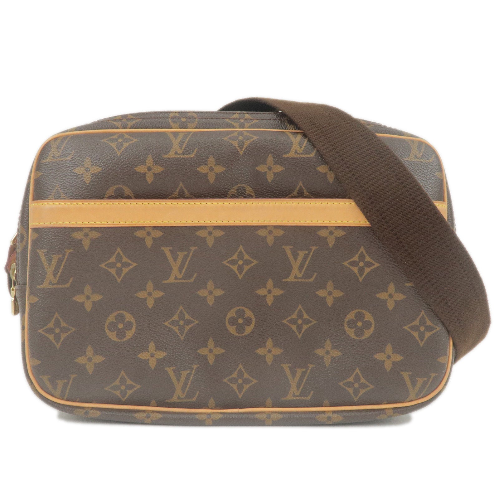 Louis - Vuitton - Bag - Shoulder - Monogram - Reporter - PM