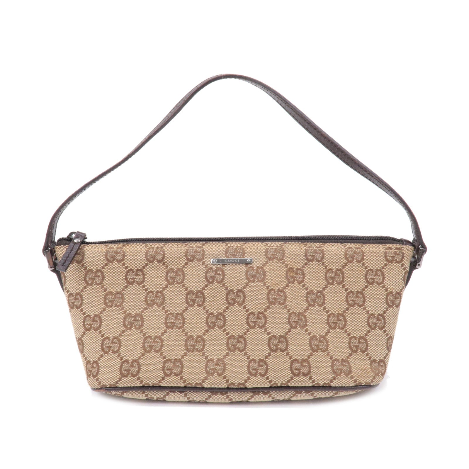 GUCCI-GG-Canvas-Leather-Boat-Bag-Hand-Bag-Beige-Brown-07198 –  dct-ep_vintage luxury Store