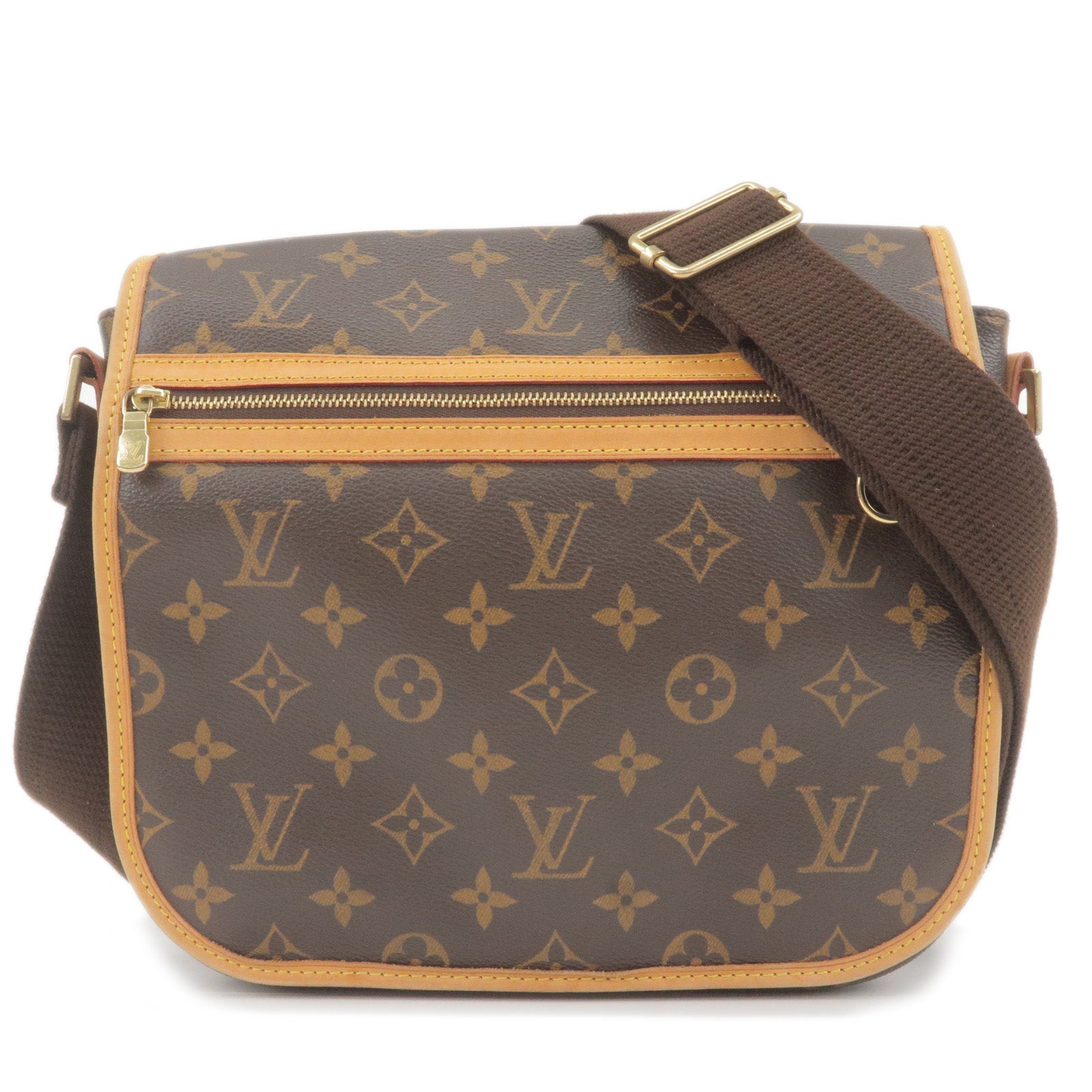 Louis Vuitton Bosphore Crossbody Messenger Shoulder Bag Brown
