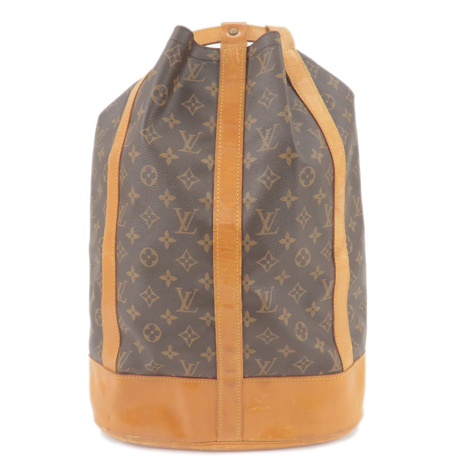Louis-Vuitton-Monogram-Randonnee-GM-Laundry-Bag-Brown-M42244 – dct