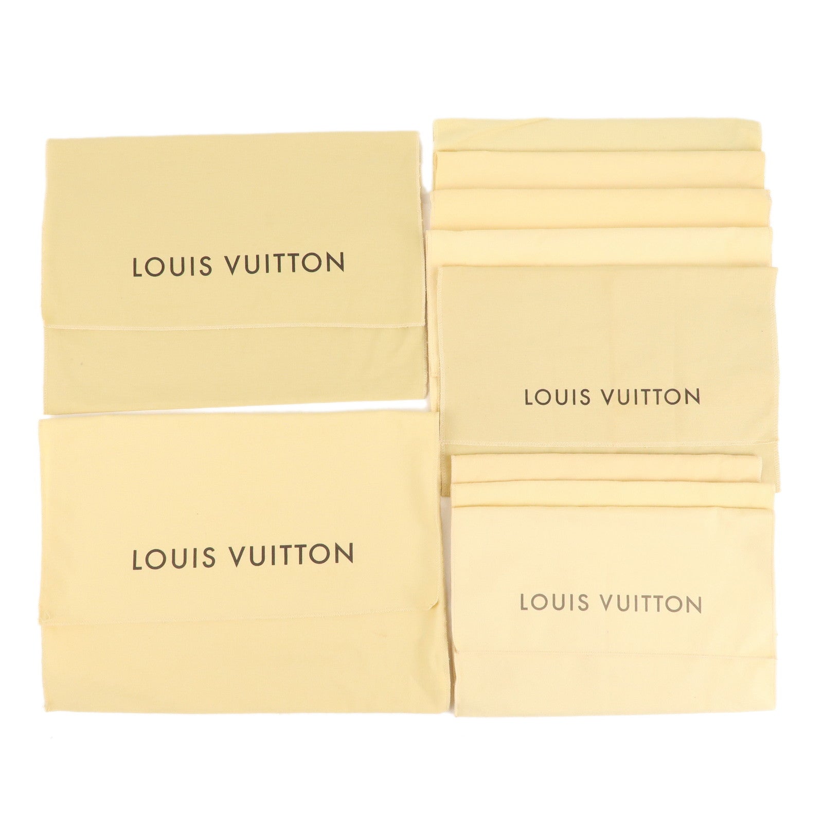 Louis-Vuitton-Set-of-10-Storage-bag-Dust-Bag-Flap-Style-Beige –  dct-ep_vintage luxury Store