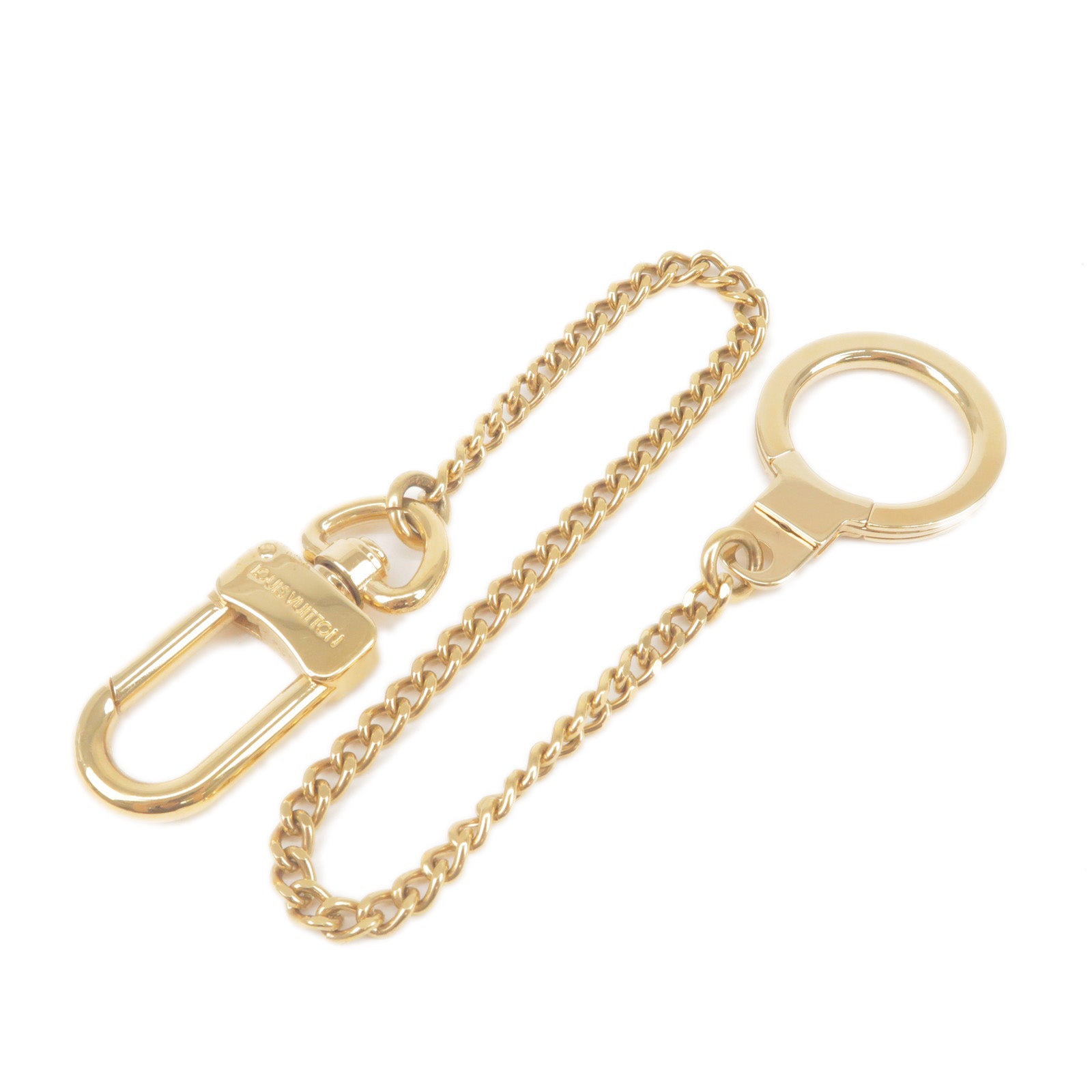 Authentic-Louis-Vuitton-Chenne-Ano-Cles-Key-Chain-Key-Charm-Gold-M58021-Used-F/S  – dct-ep_vintage luxury Store