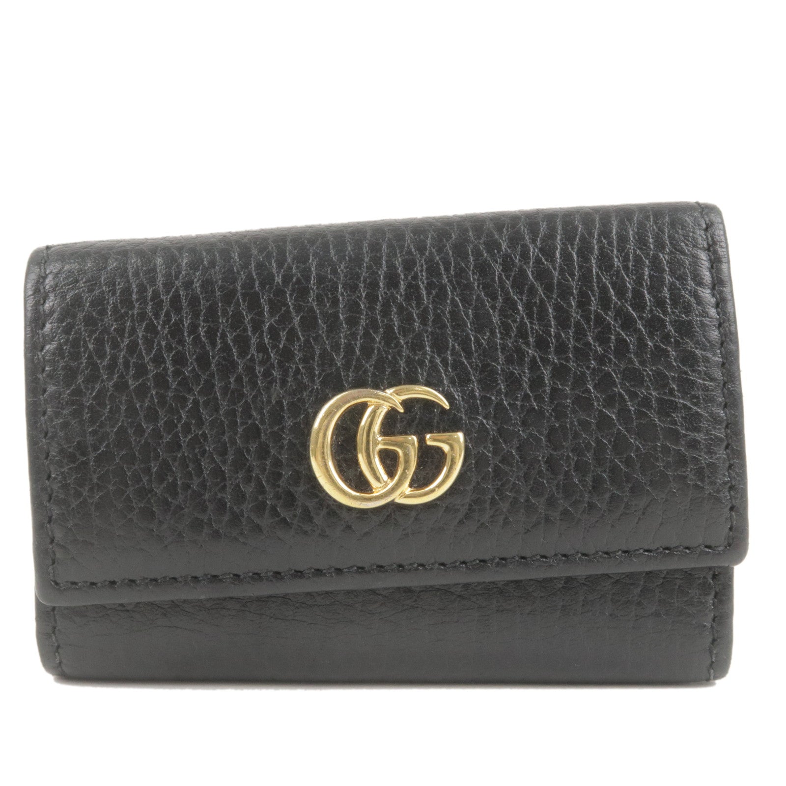 GUCCI-GG-Marmont-Leather-6-Key-Case-Key-Holder-Black-456118 –  dct-ep_vintage luxury Store