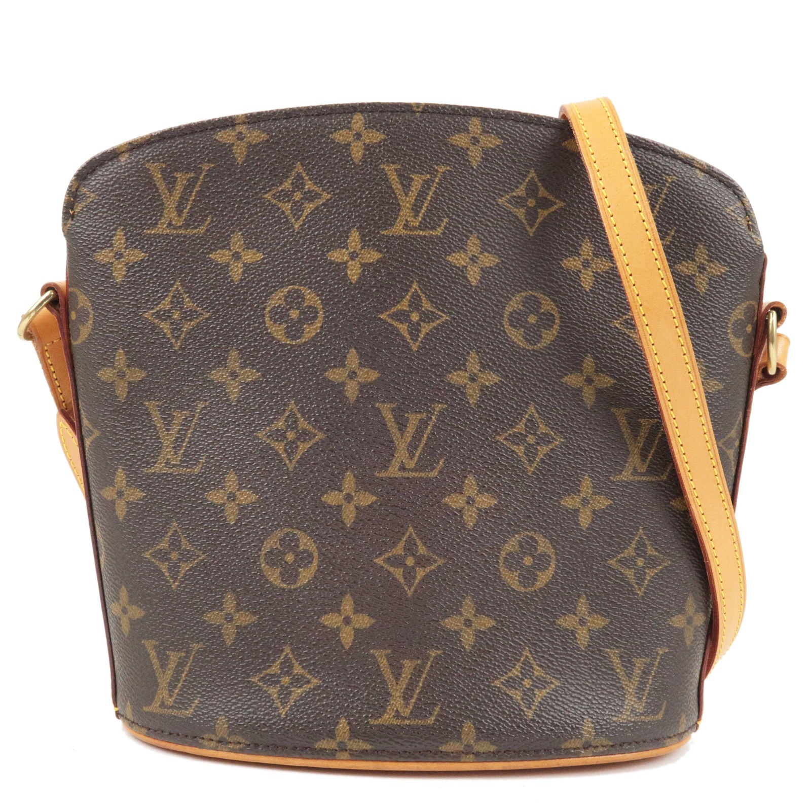 Vuitton - Shoulder - Monogram - Drouot - Bag - M51290 – Louis Vuitton Demi  Lune handbag in beige epi leather - Cross - Louis - LOUIS VUITTON Soufflot  BB Monogram Canvas Shoulder Crossbody Bag Black - Body