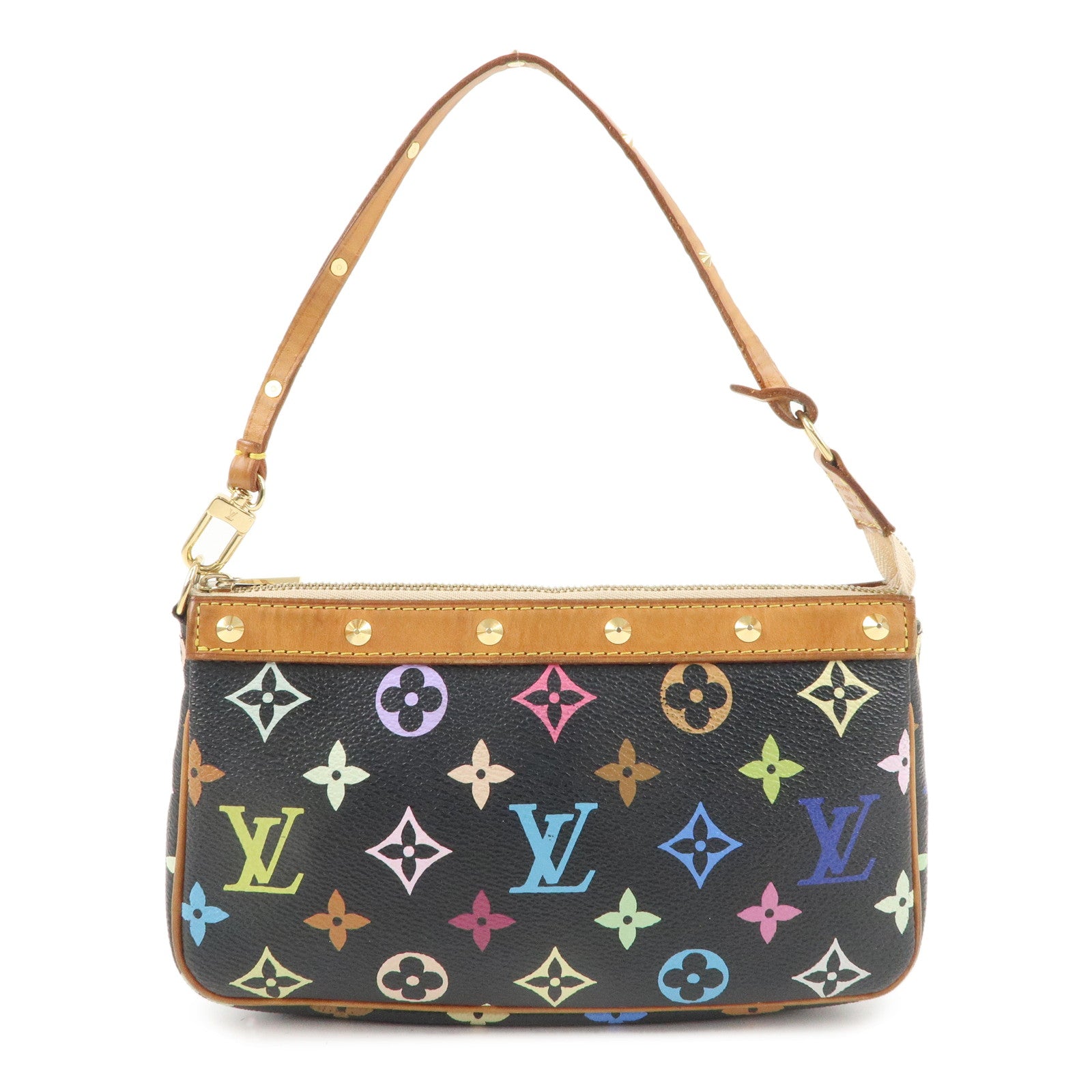 Louis-Vuitton-Monogram-Multicolor-Pochette-Accessoires-Noir-M92648