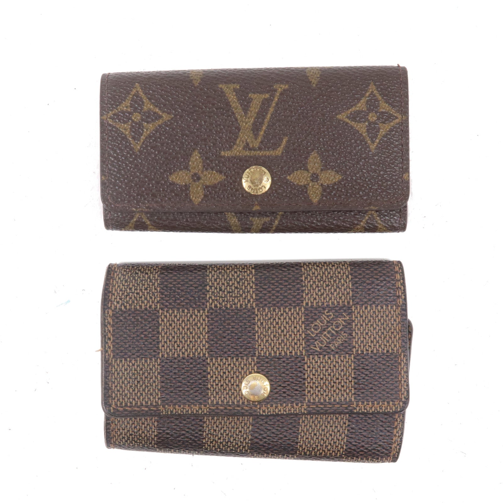 Louis Vuitton Louis Vuitton Portefeuille Koala Ebene Damier Canvas