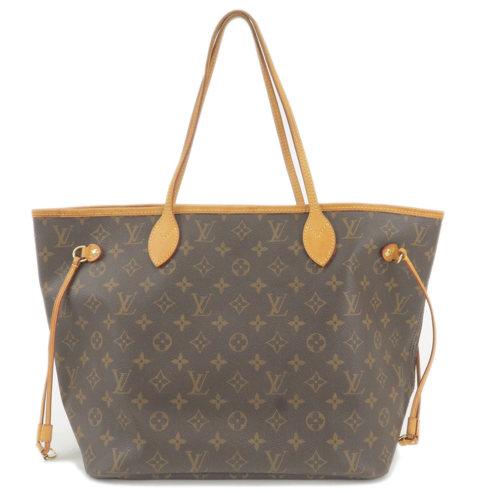 Louis Vuitton Monogram Hand Neverfull Tote Bag