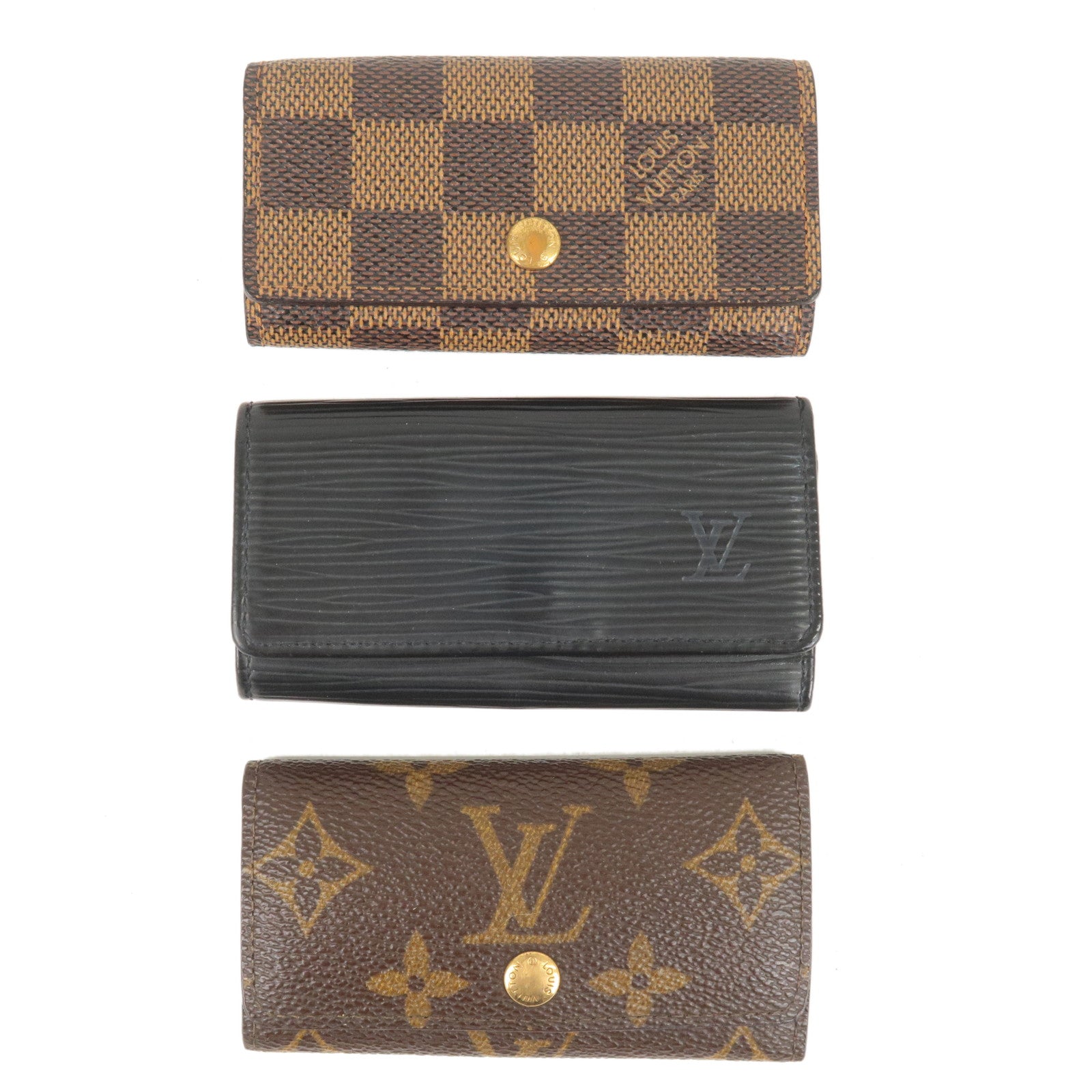 Louis Vuitton Womens Epi Leather Multicles 6 Key Holder Red Wallet