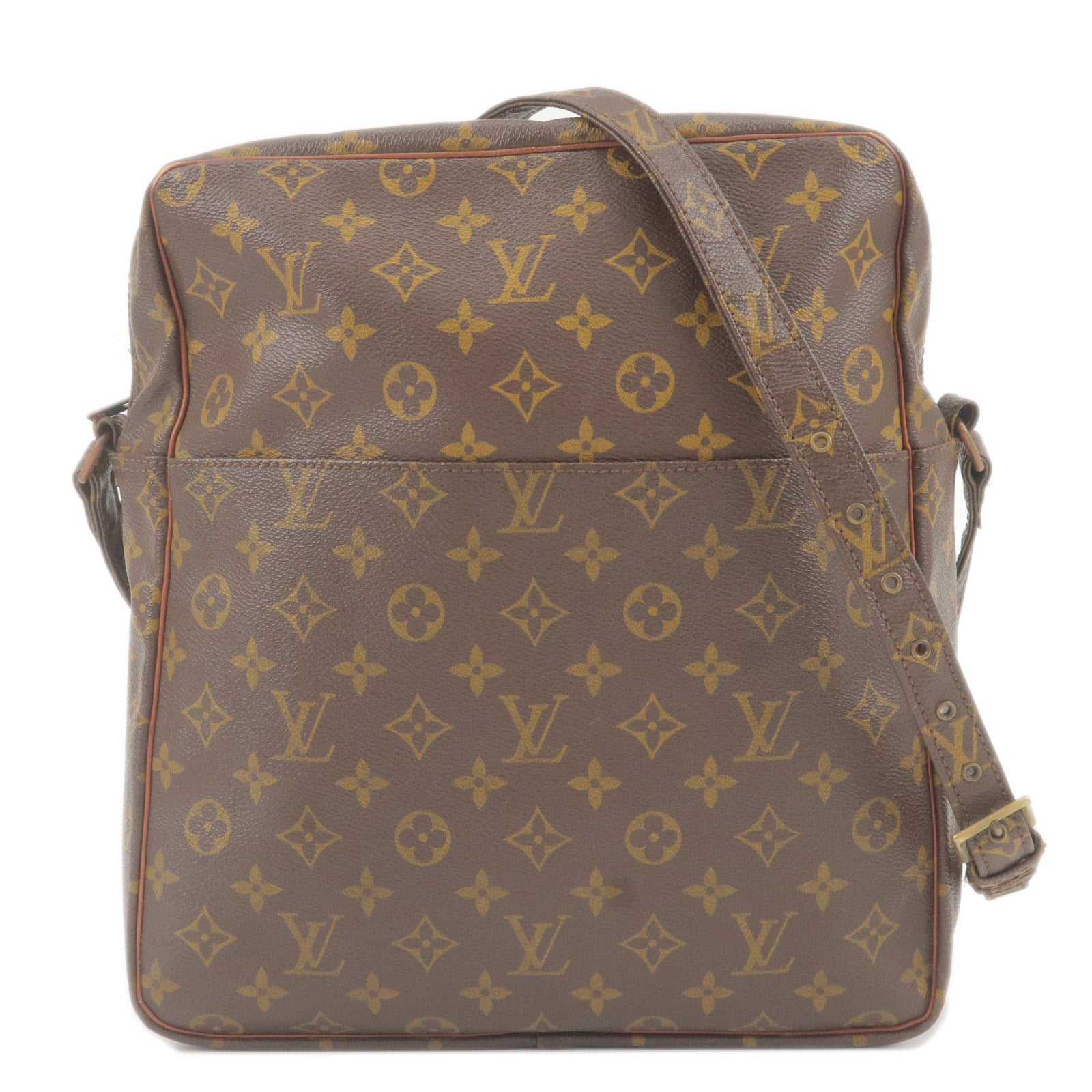 Shop Louis Vuitton Monogram Leather Logo Messenger & Shoulder Bags