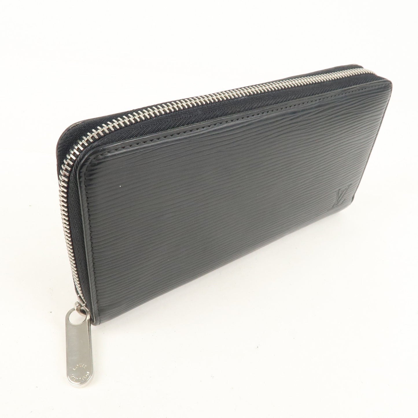 Louis Vuitton Epi Zippy Wallet Zip Round Long Wallet Black M60072