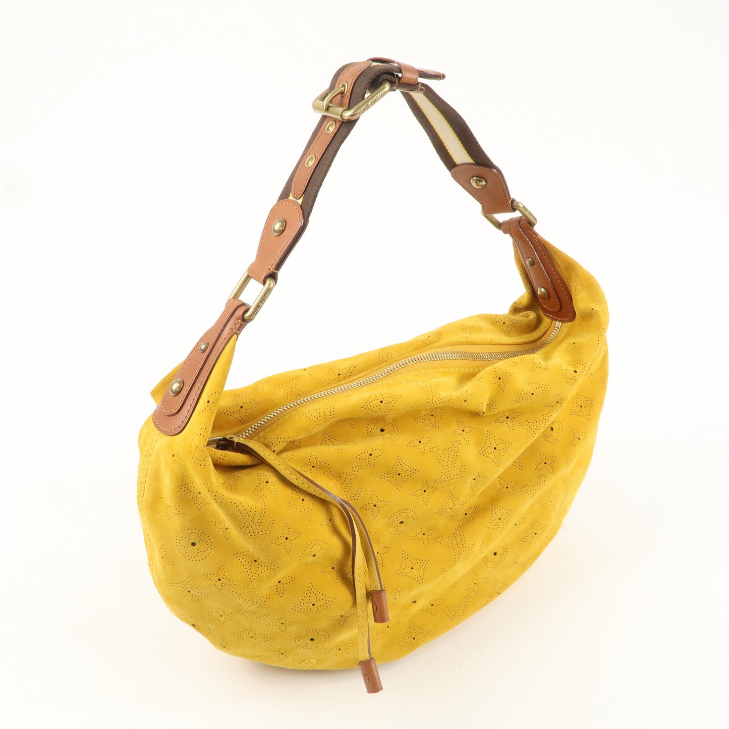 Louis Vuitton Monogram Mahina Onata GM Shoulder Bag Yellow M95118