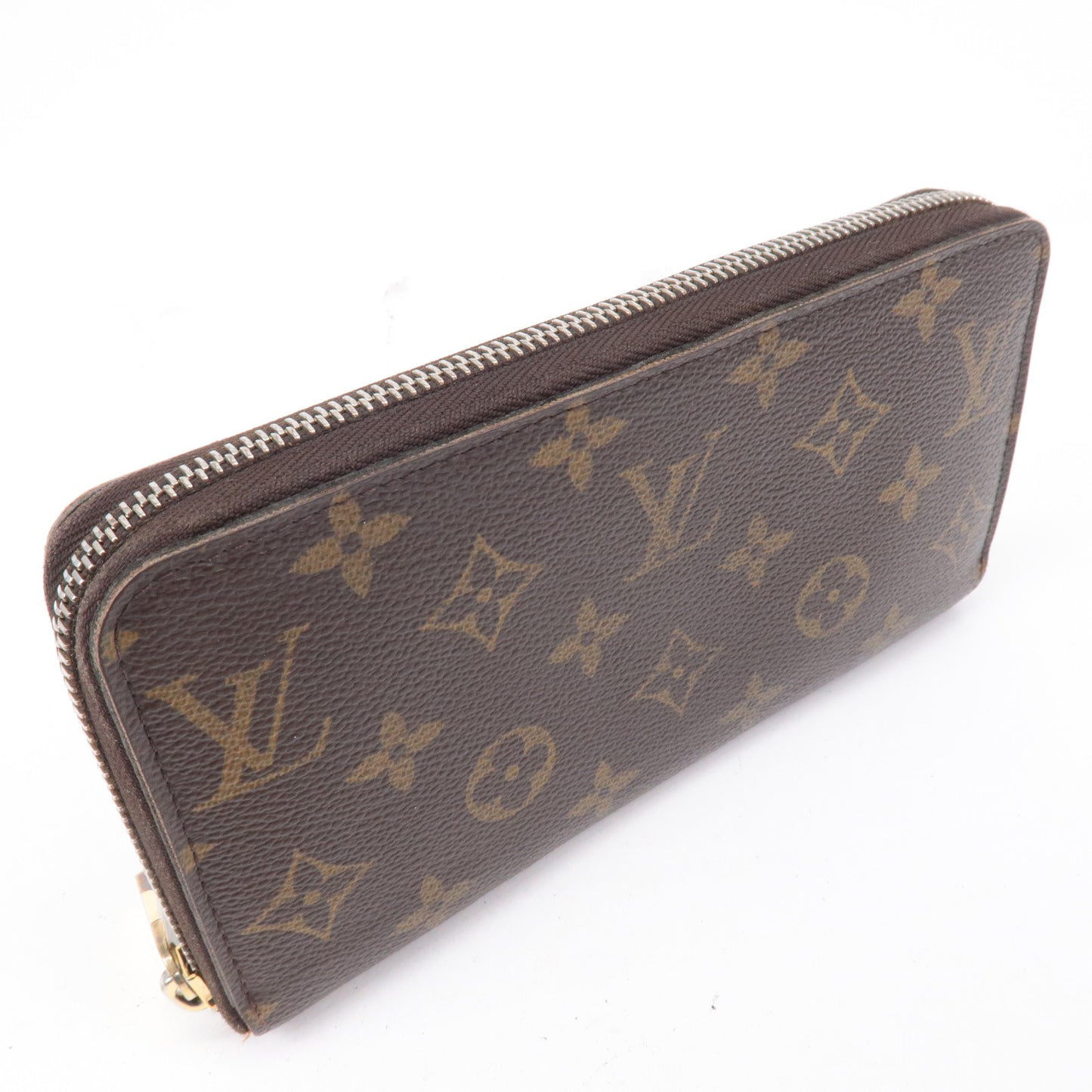 Louis Vuitton Monogram Zippy Wallet Zip Round Long Wallet M60017