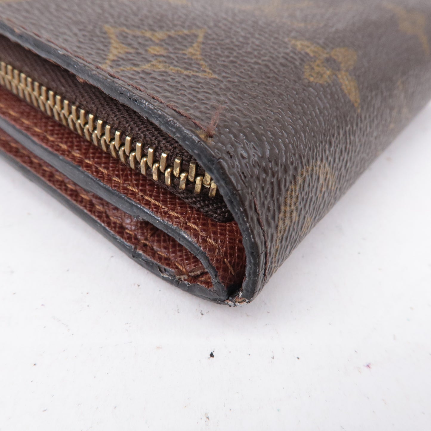 Louis Vuitton Louis Monogram Compact Zip Small Wallet M61667