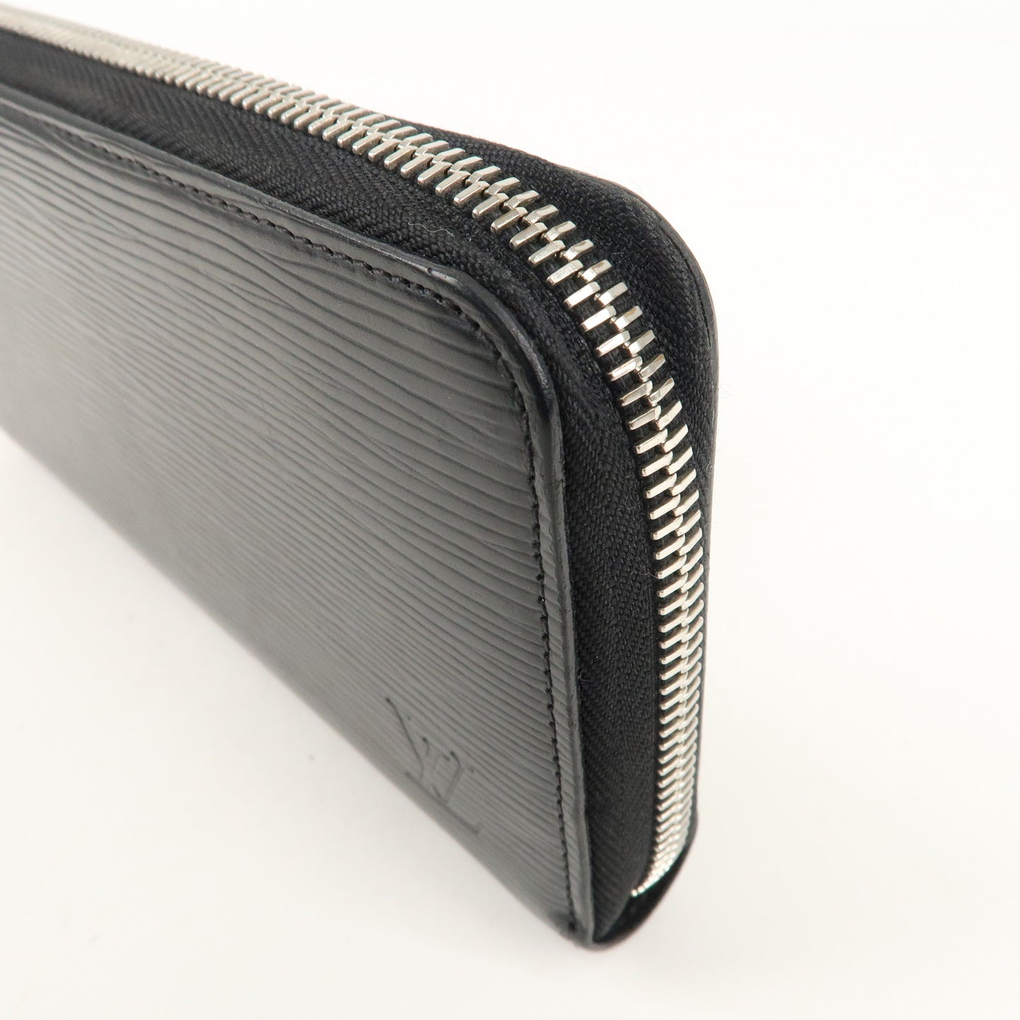 Louis Vuitton Epi Zippy Wallet Zip Round Long Wallet Black M61857