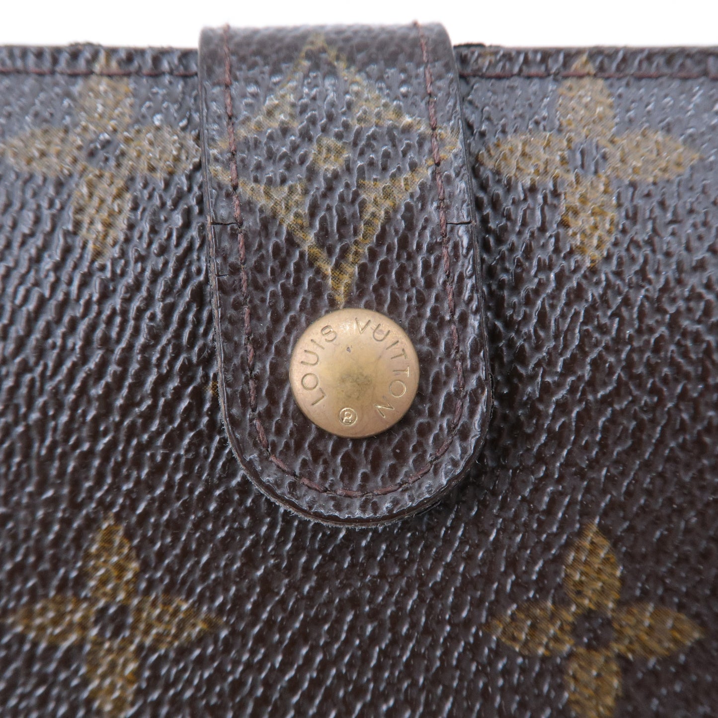 Louis Vuitton Louis Monogram Compact Zip Small Wallet M61667