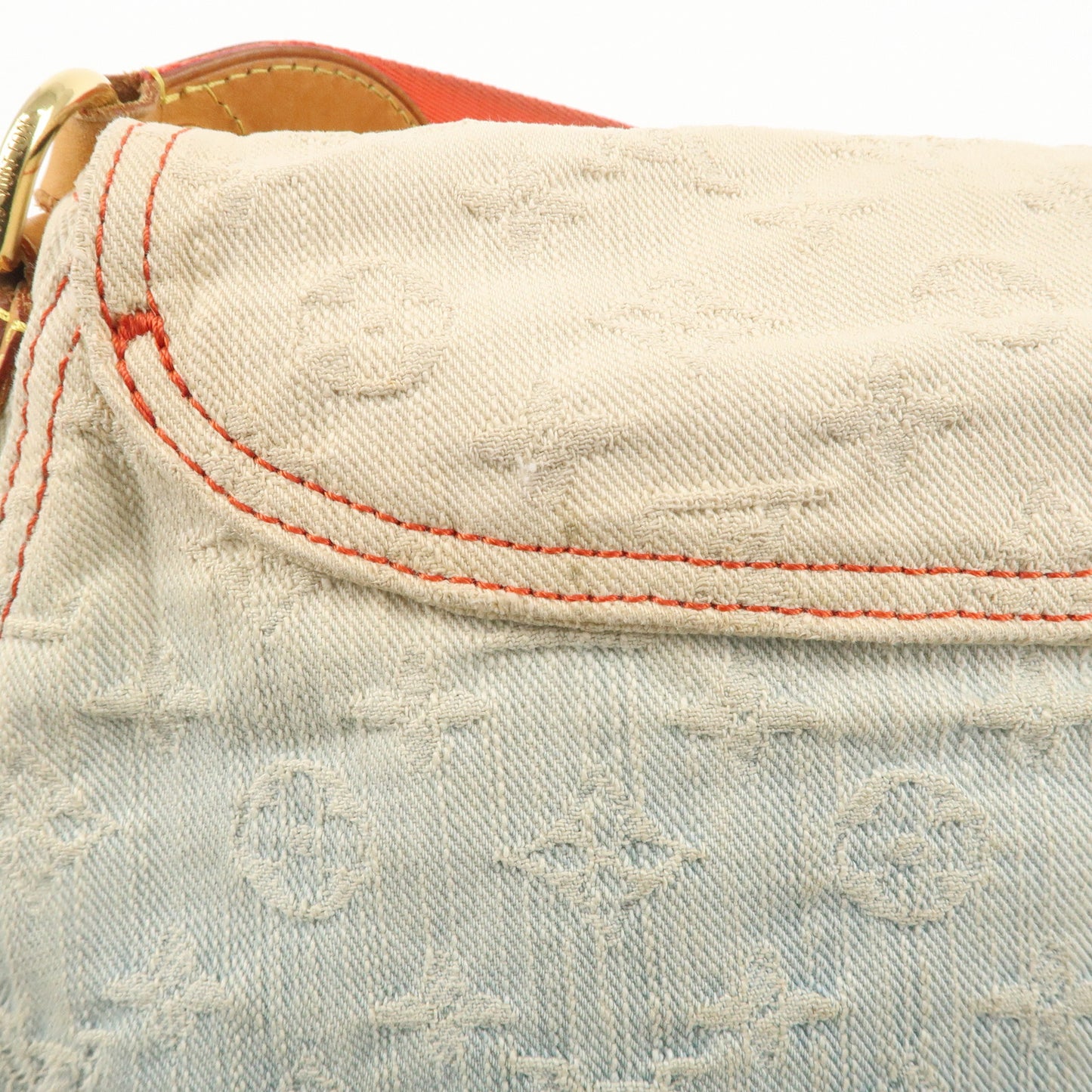Louis Vuitton Monogram Denim Sunray Shoulder Bag M40416