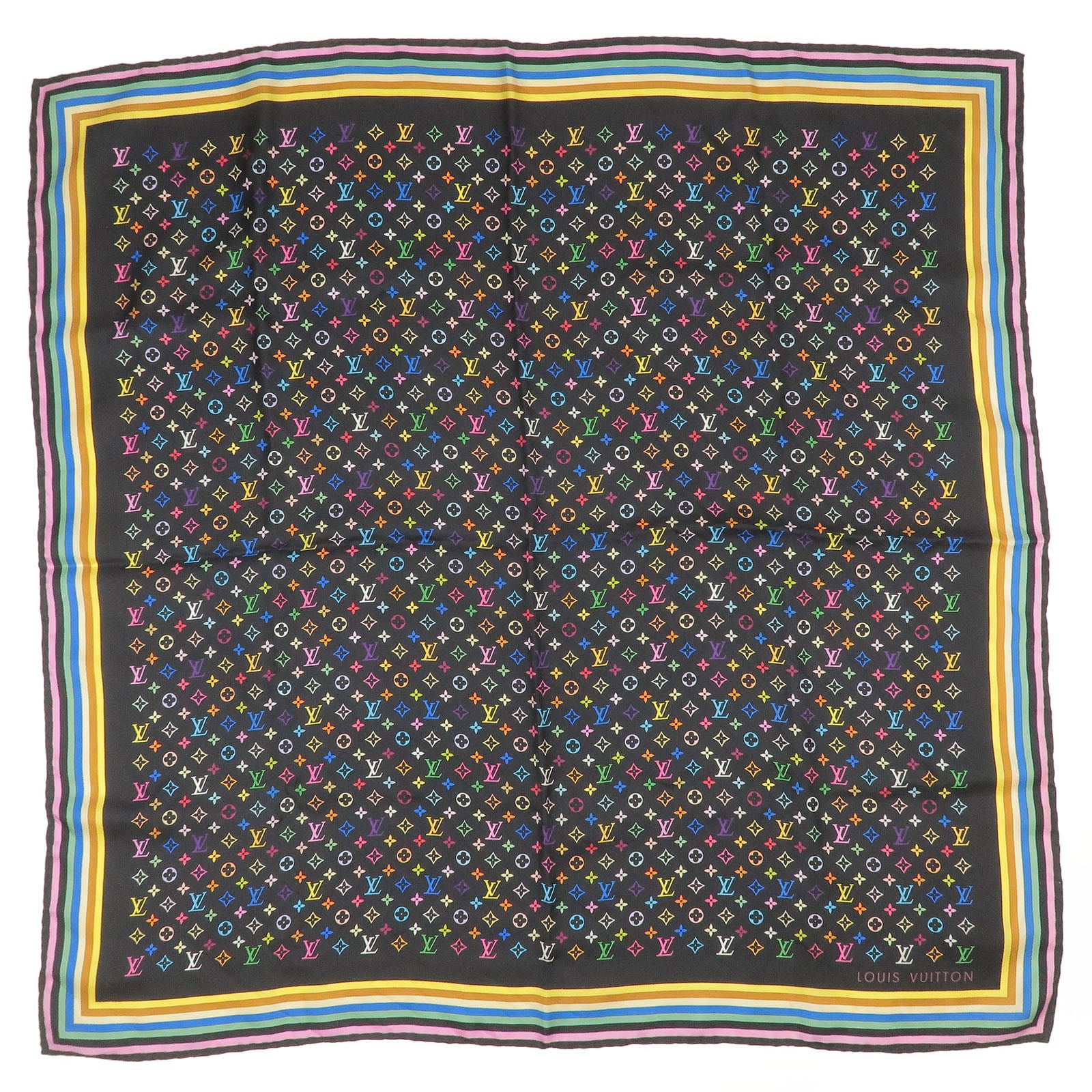 Louis Vuitton Monogram Confidential Bandeau Multiple colors Silk