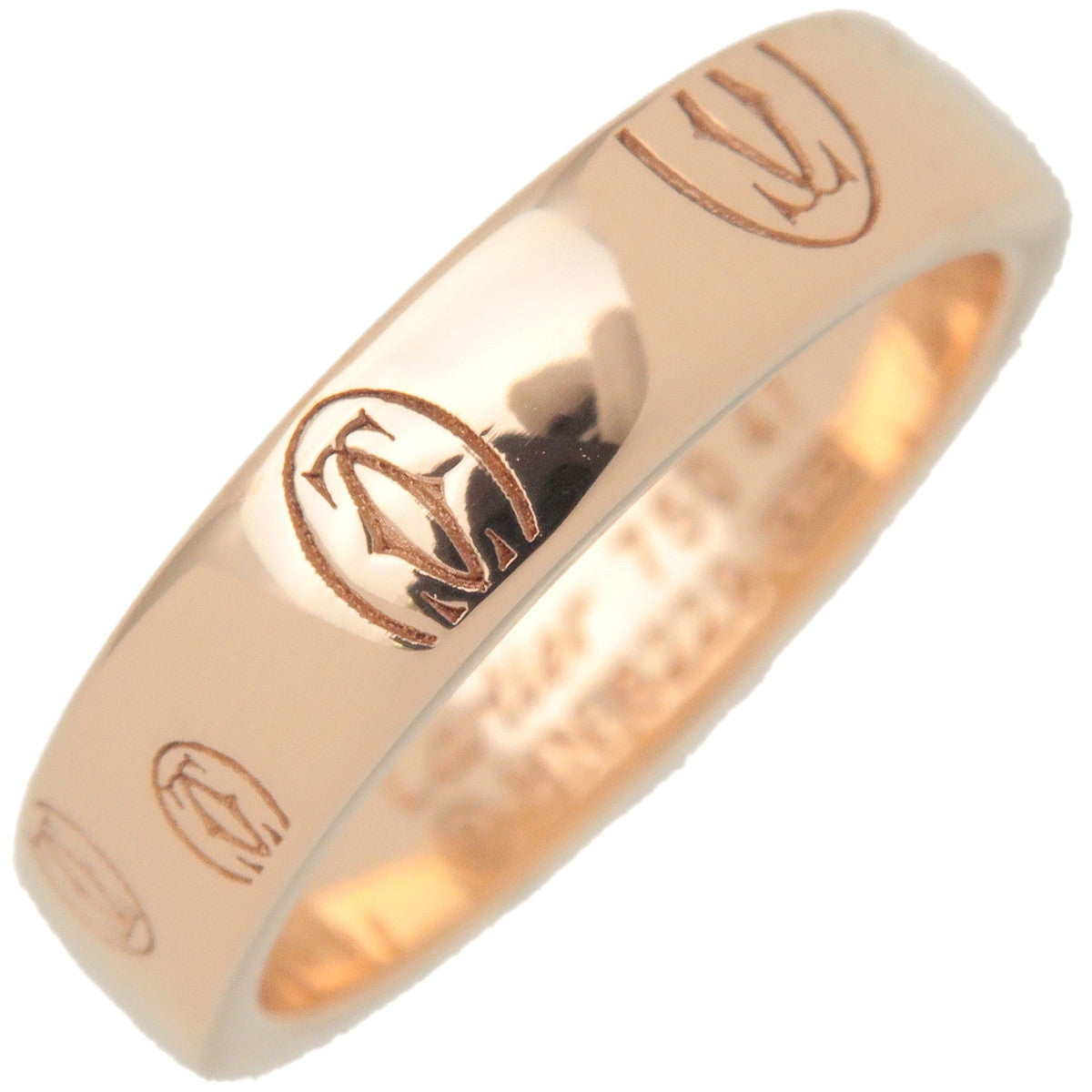 Cartier-Happy-Birthday-Ring-K18PG-750PG-Rose-Gold-#47-US4