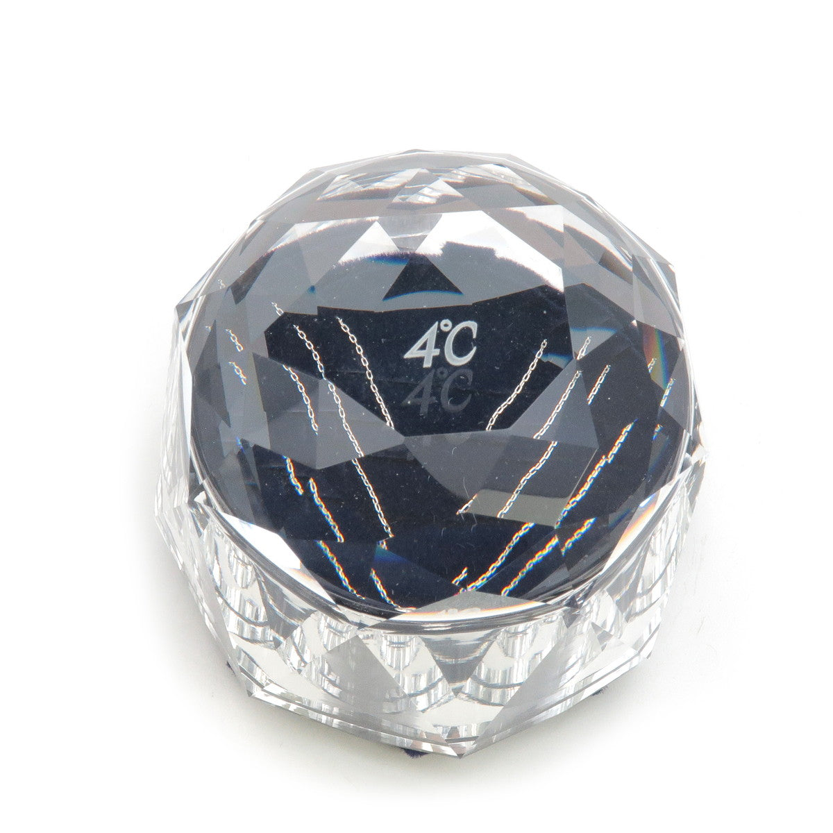 4℃ 1P Diamond Pendant Necklace PT850 Platinum