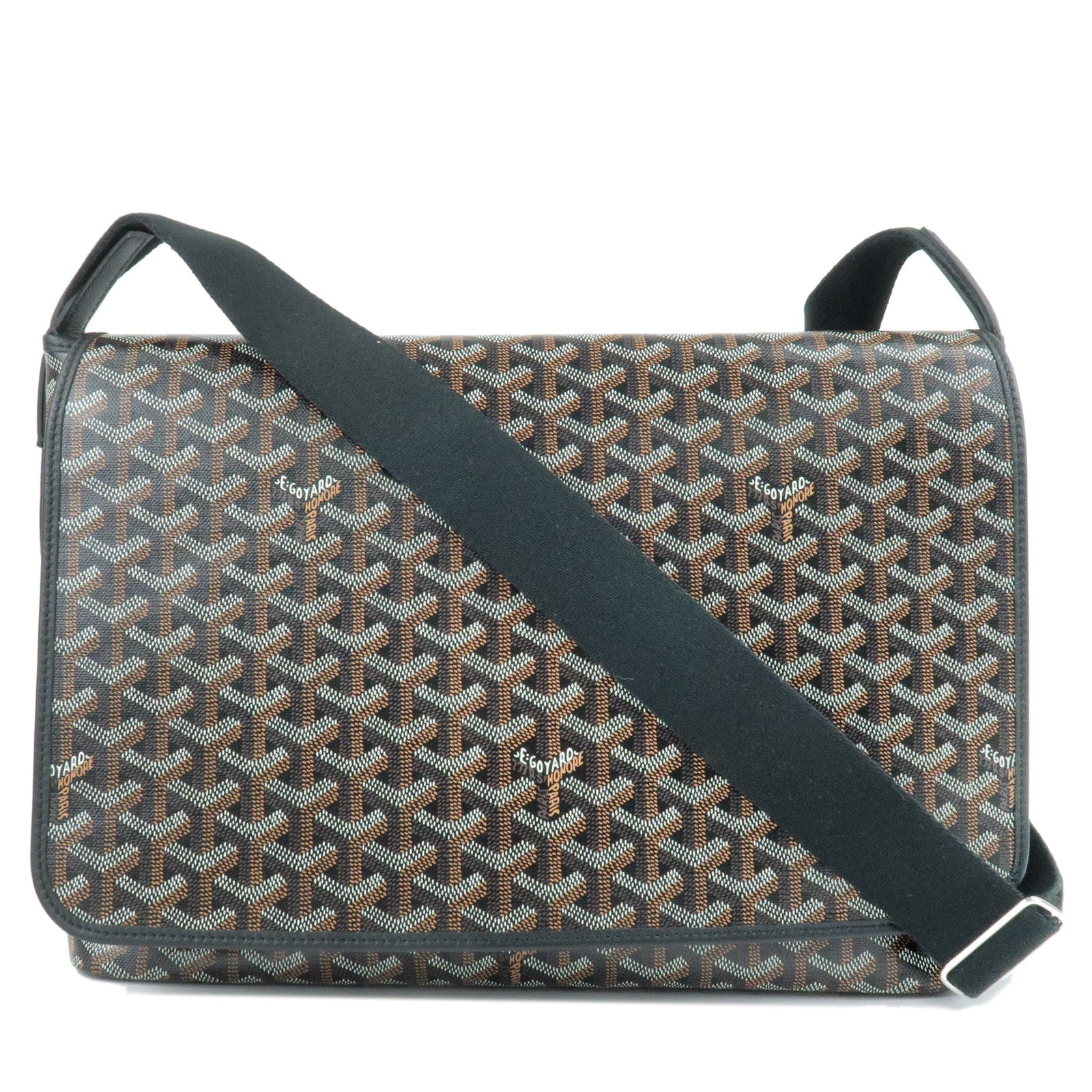 GOYARD-Herringbone-PVC-Leather-Capetien-Shoulder-Bag-Brown – dct-ep_vintage  luxury Store