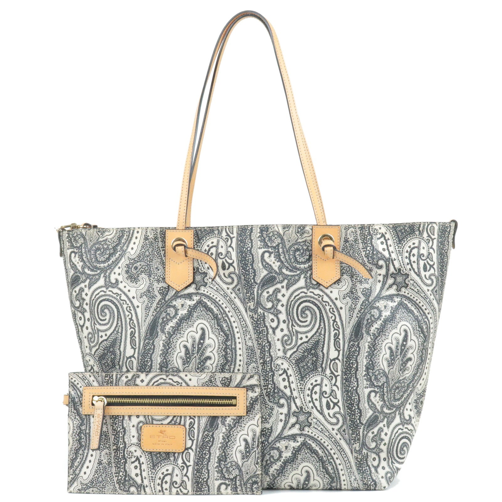 Paisley - Black - Afends Tito Tote bag Blanc - ep_vintage luxury Store -  Leather - Print - PVC - Tote - ETRO - Bag - Hand - Bag - White – dct