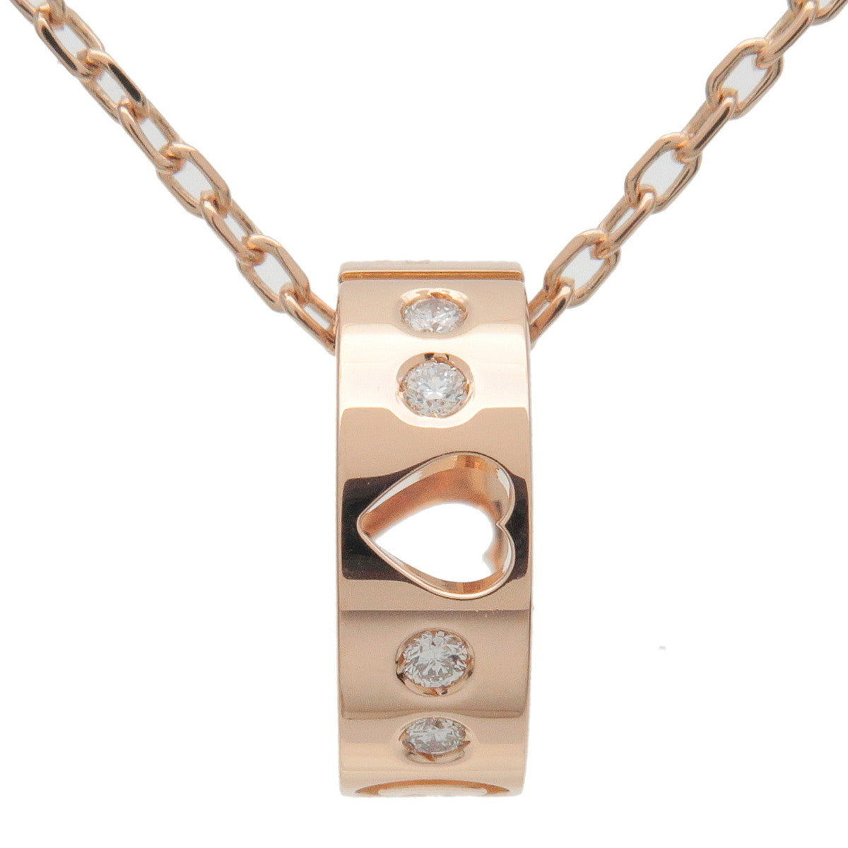 GUCCI-ICON-Amor-Necklace-8P-Diamond-K18-750-Rose-Gold – dct