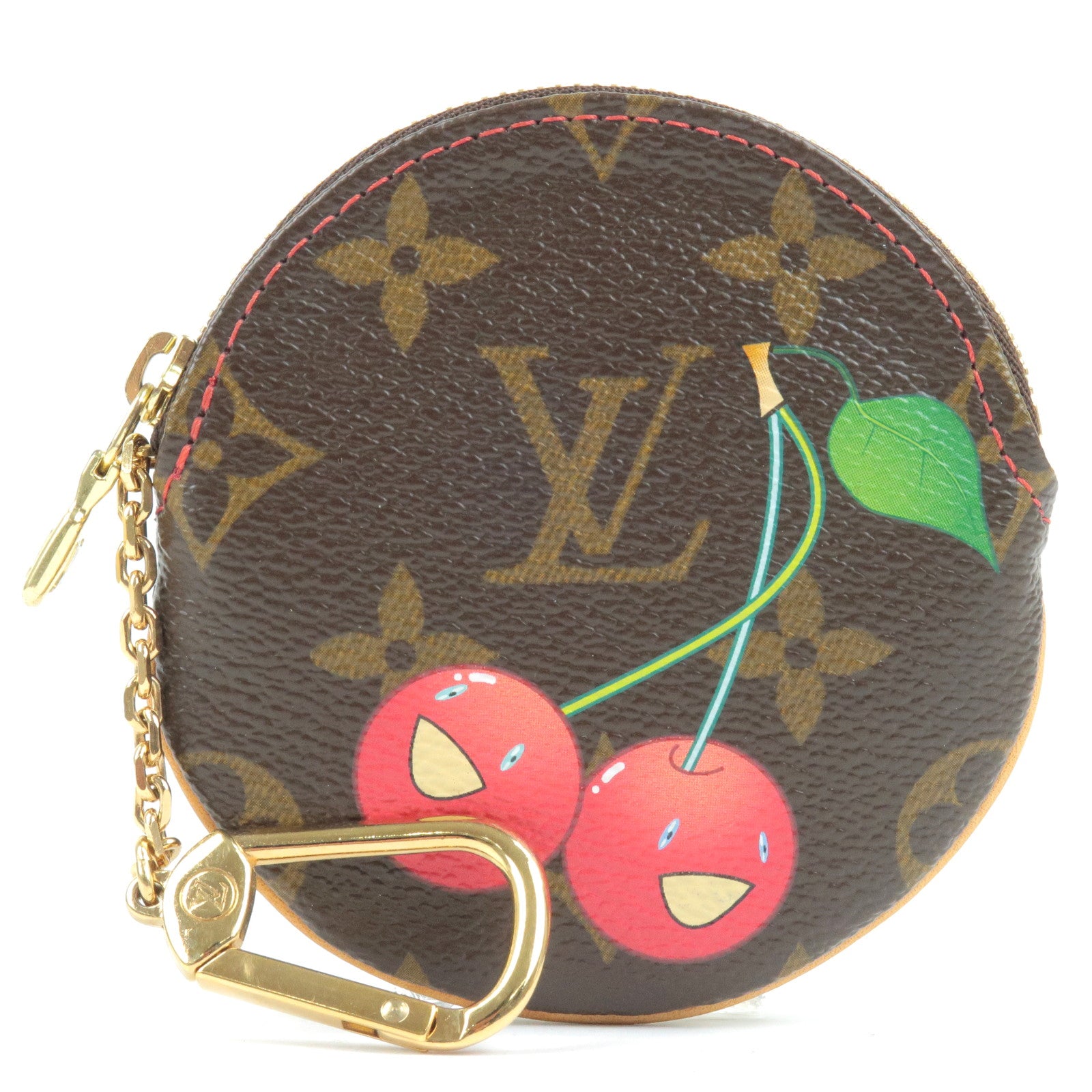 Louis Vuitton, Bags, Louis Vuitton Round Coin Keychain Purse