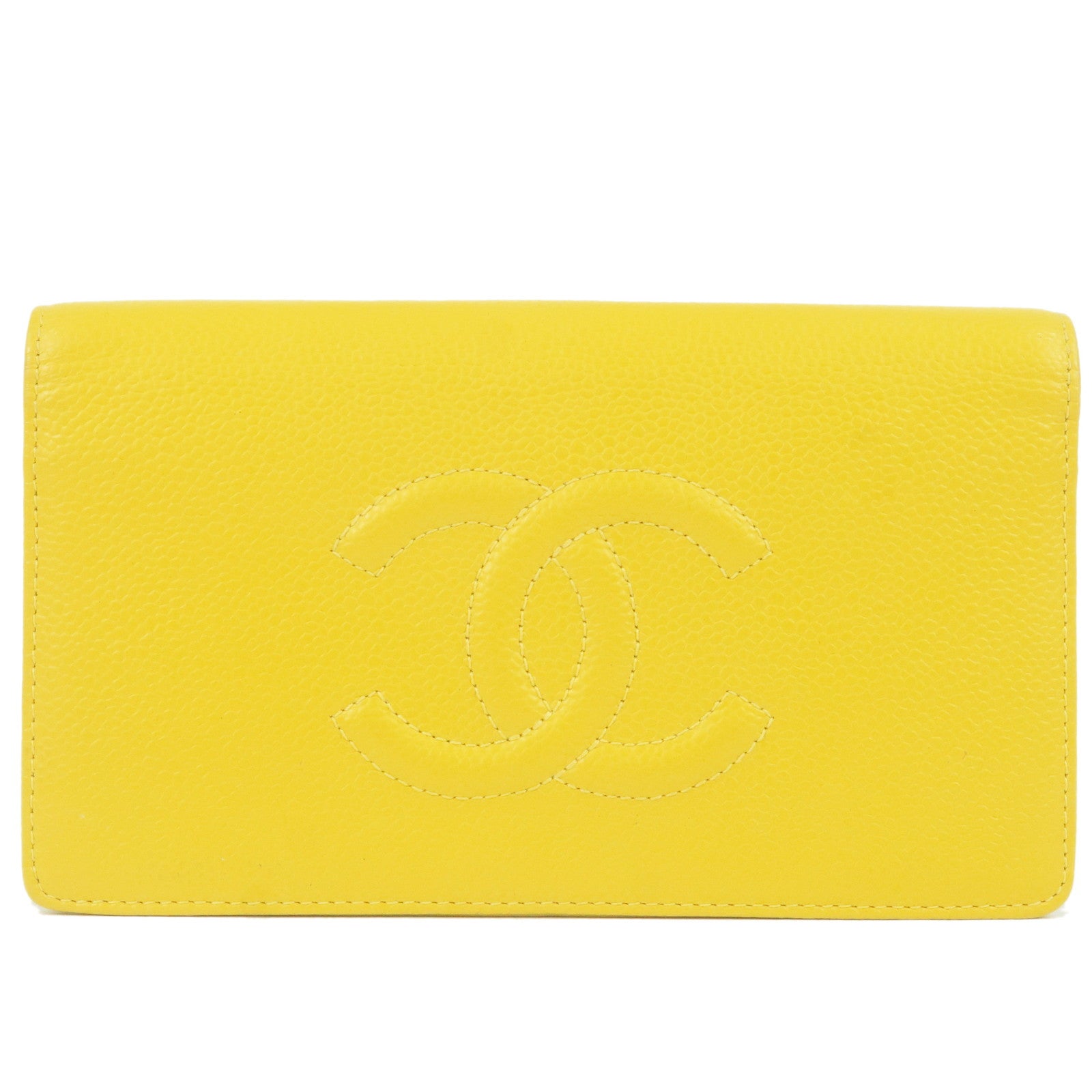 The Chanel key pouch can be used as a wallet too.