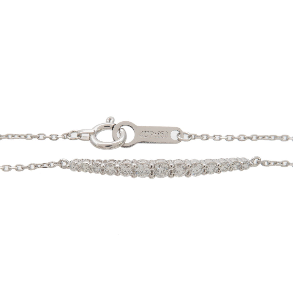 4C  13P Diamond Bracelet PT850 Platinum