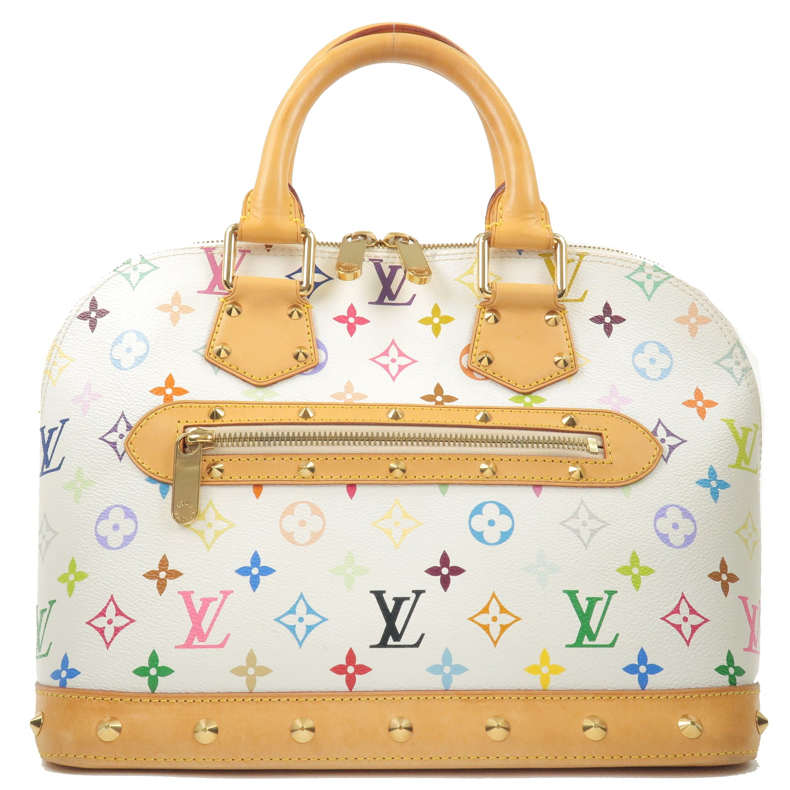 Louis Vuitton, Bags, Louis Vuitton White Multi Alma Pm