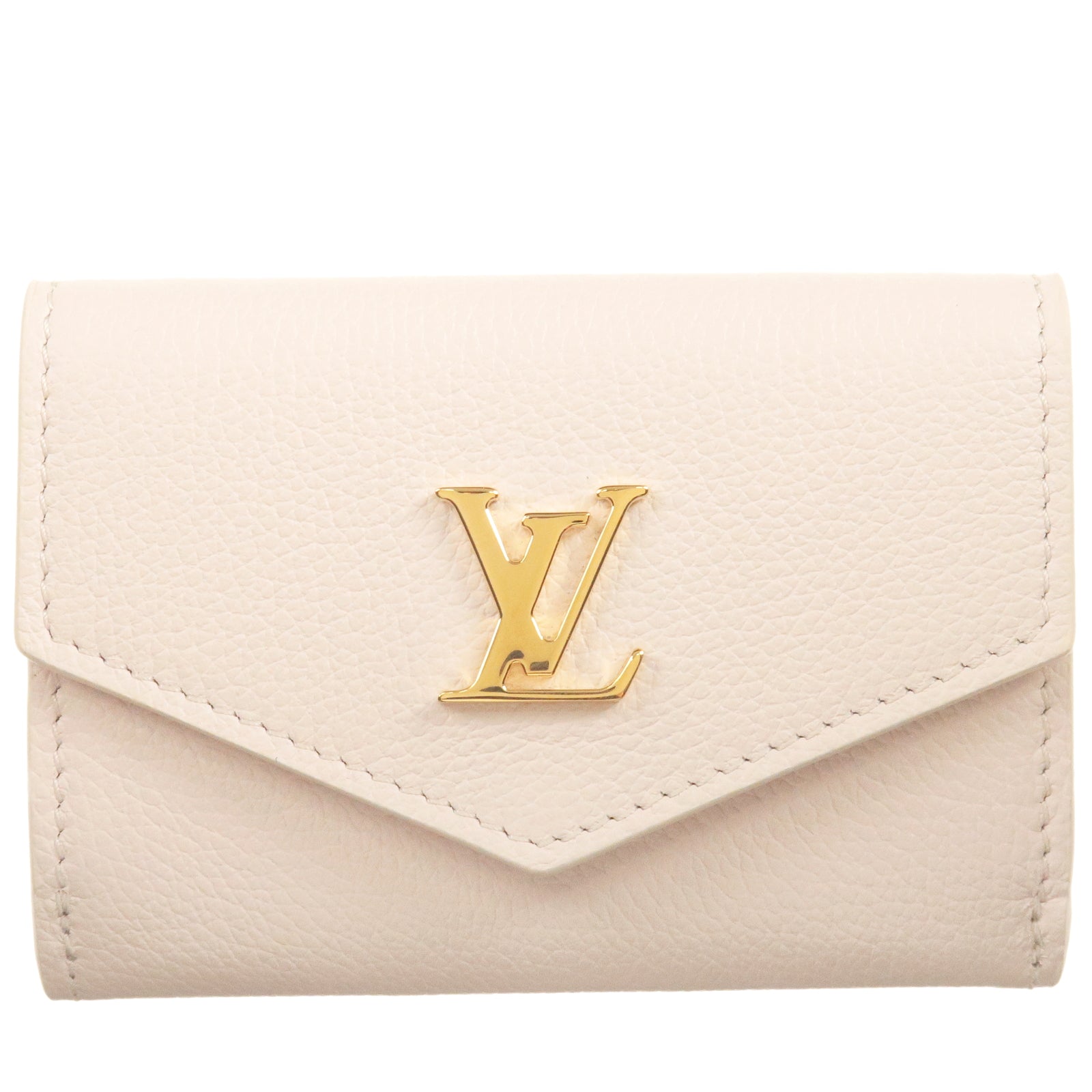 Louis Vuitton - lockMini Wallet - Leather - Black - Women - Luxury
