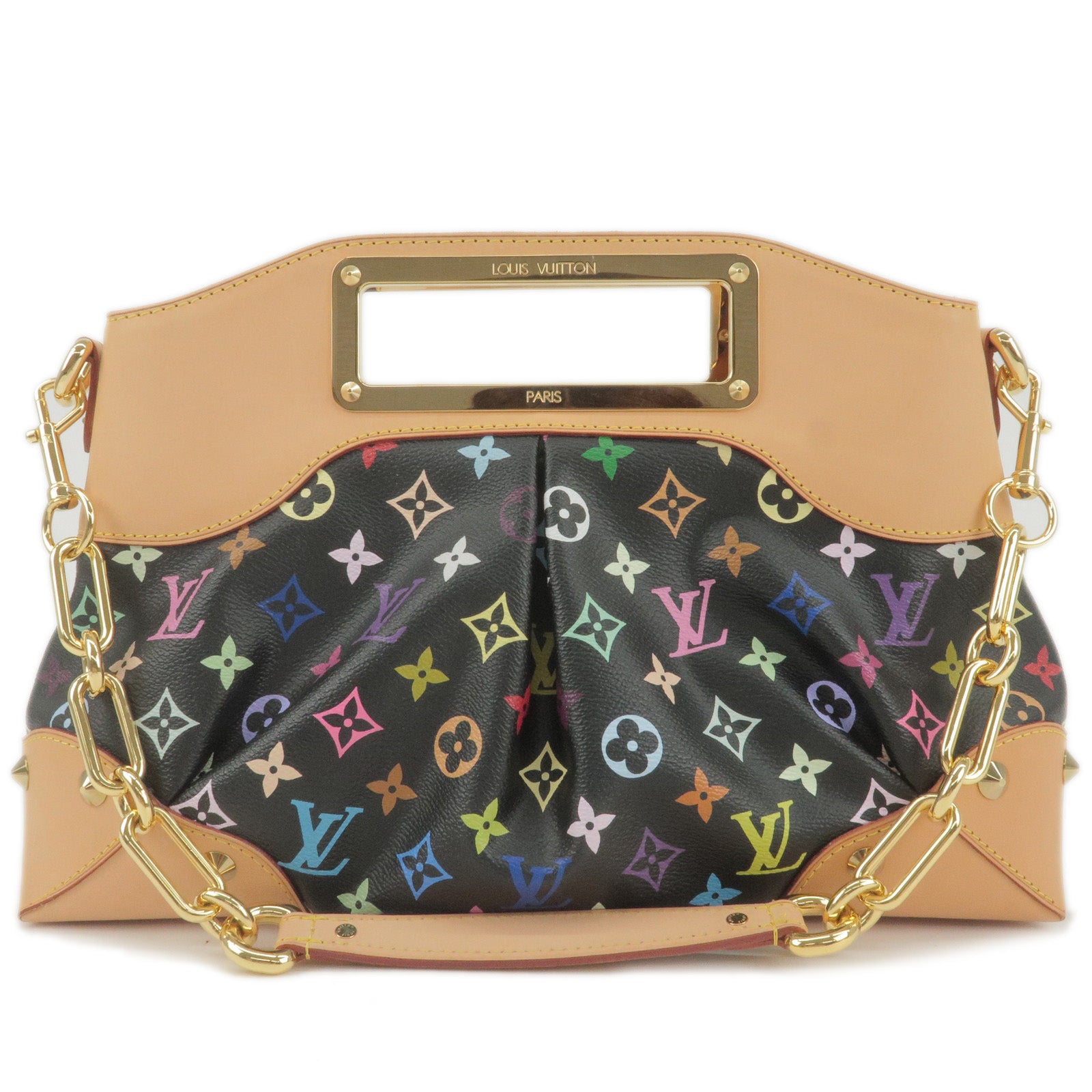 Louis-Vuitton-Monogram-Multi-Color-Judy-MM-2Way-Bag-Noir-M40256