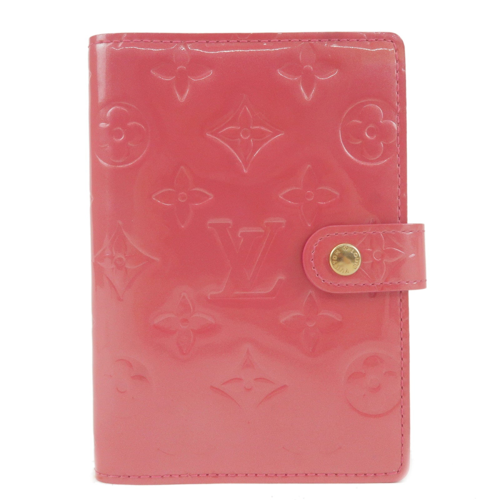 Louis Vuitton agenda pm vernis pink ca1026